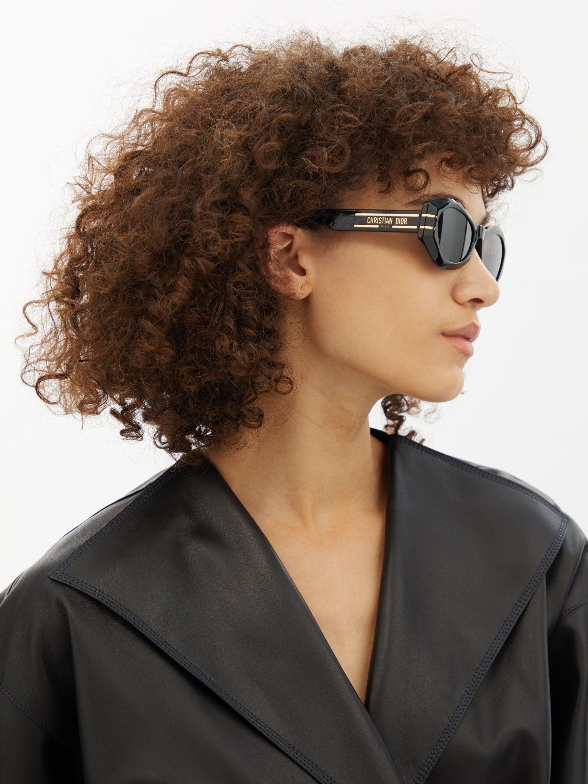 Dior Signature Cat-eye Acetate Sunglasses in Grey | Lyst UK