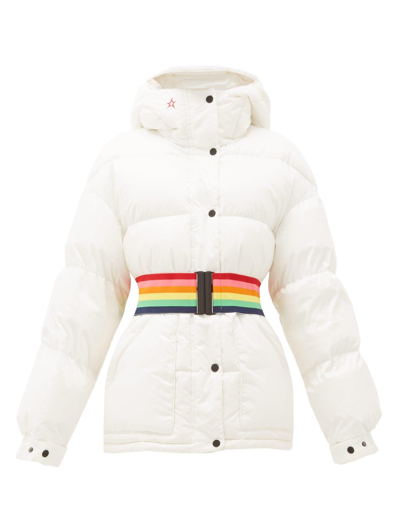 rainbow ski jacket