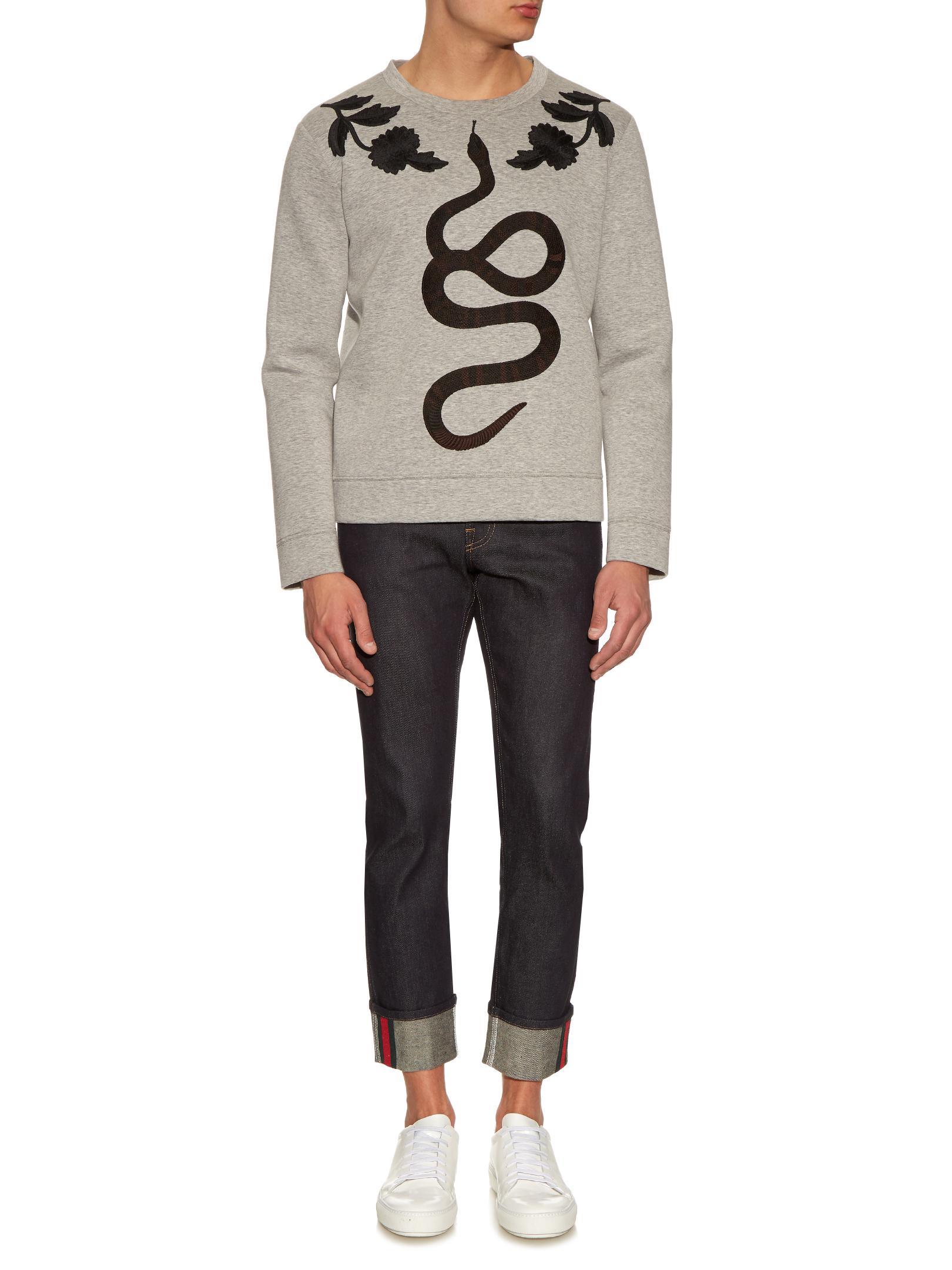 gucci gray sweatshirt