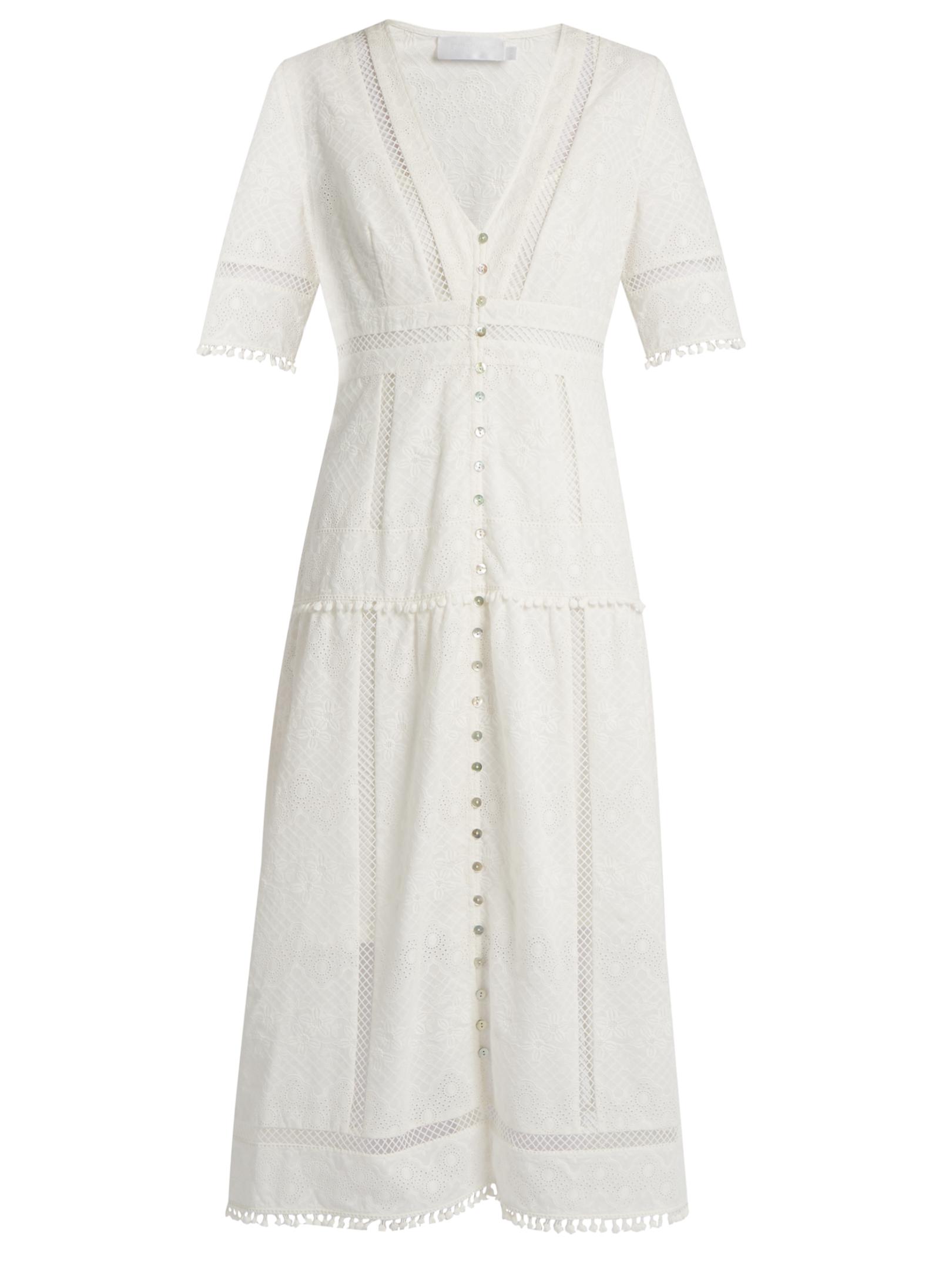 Zimmermann Caravan Embroidered Cotton 