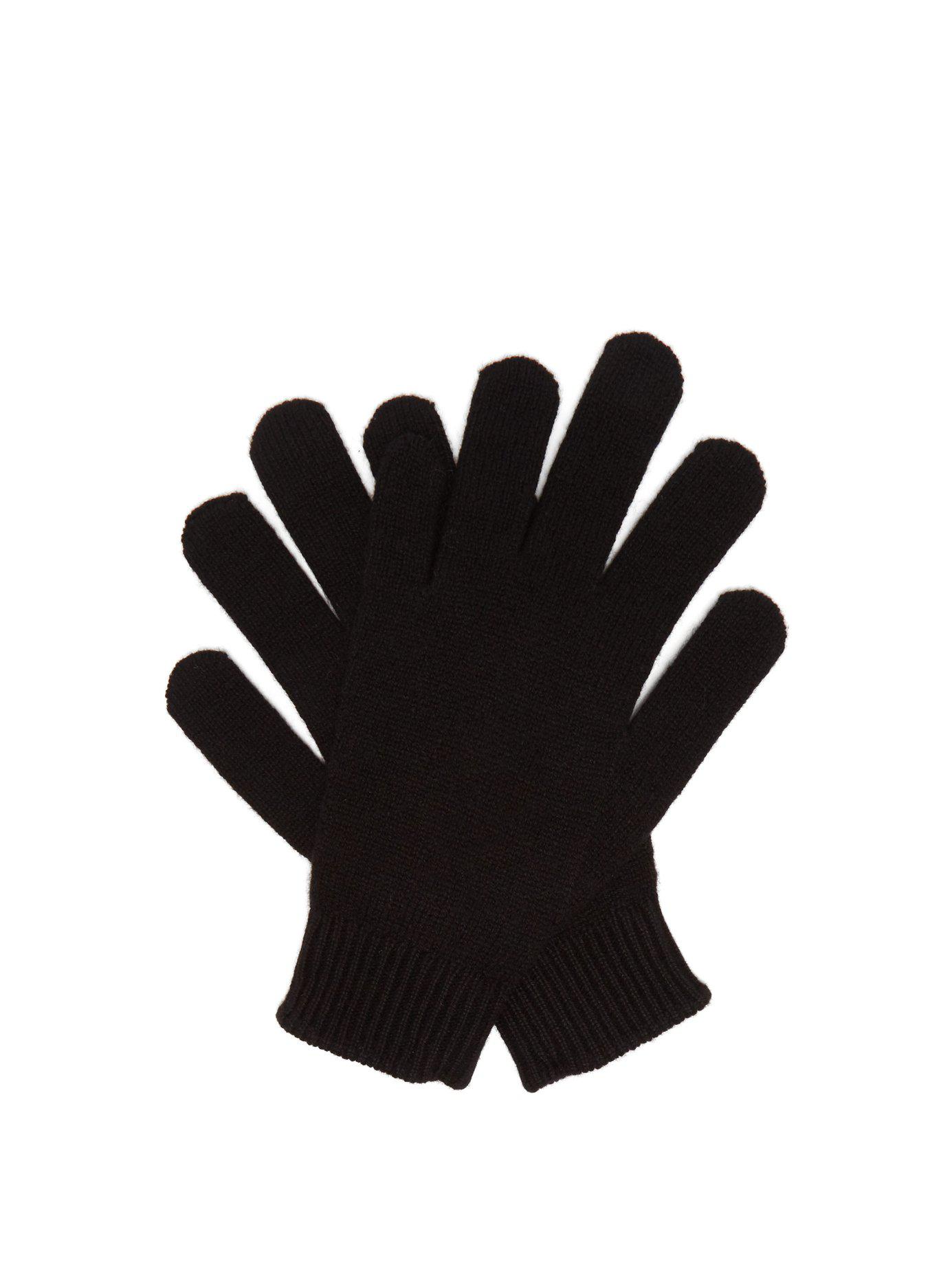 saint laurent skeleton gloves