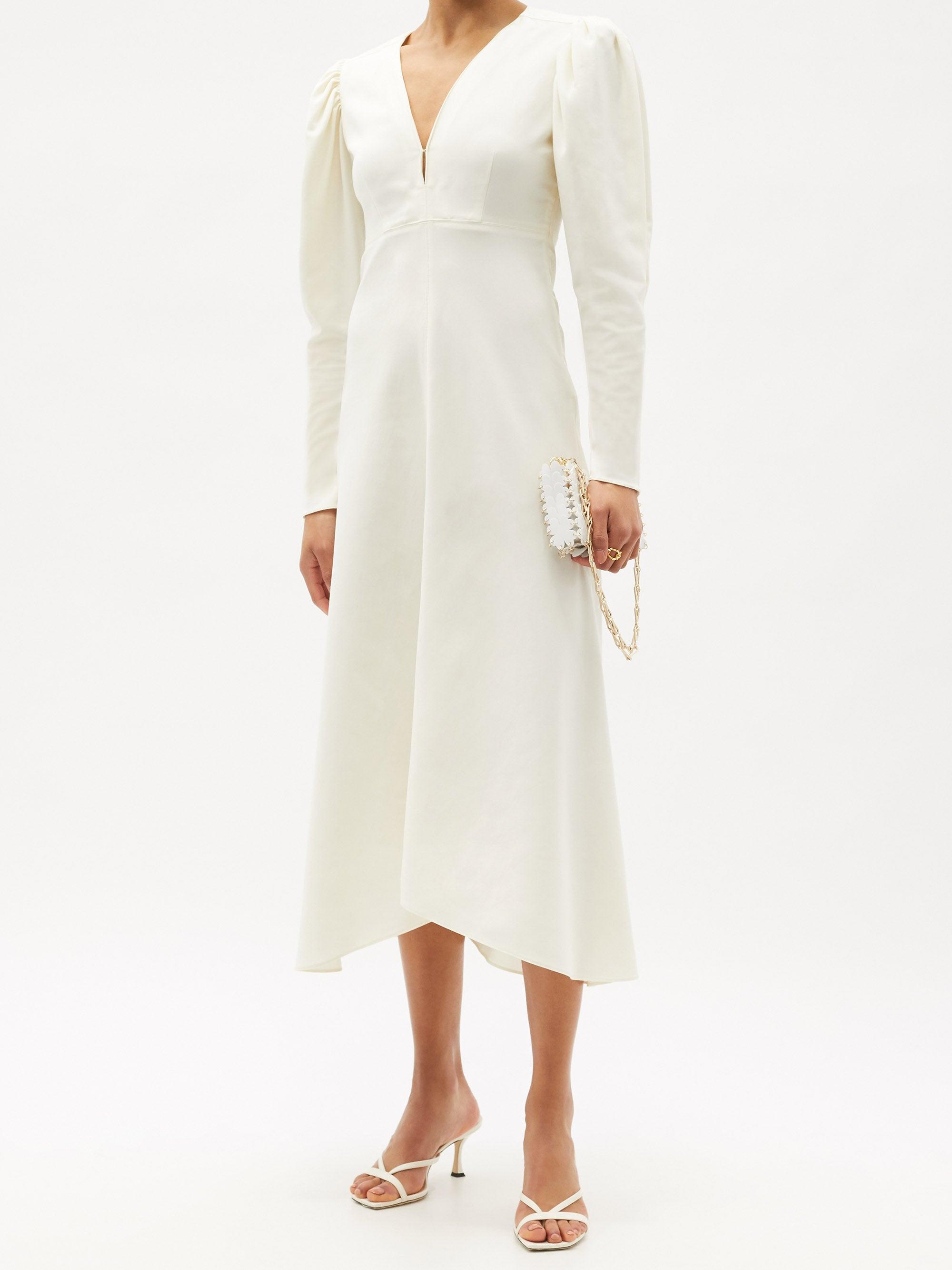 Isabel Marant Silabi Puff-sleeve Crepe 