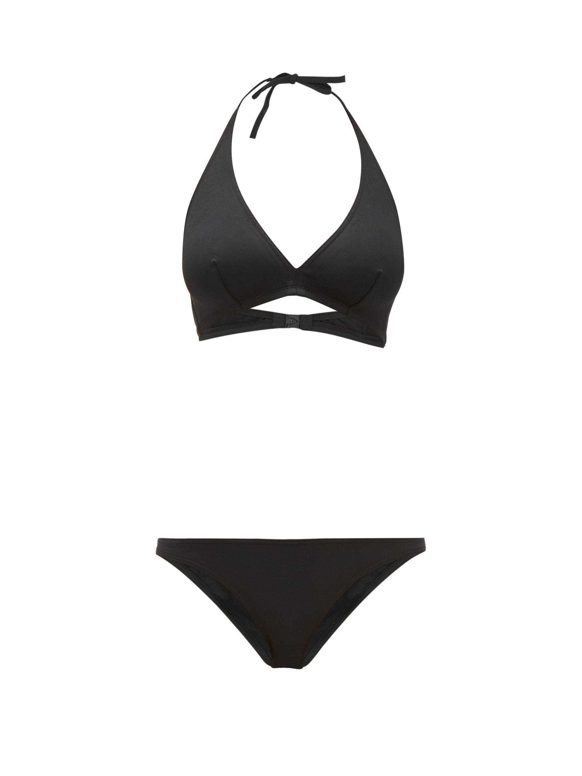 Eres Gang Halterneck Bikini in Black Lyst