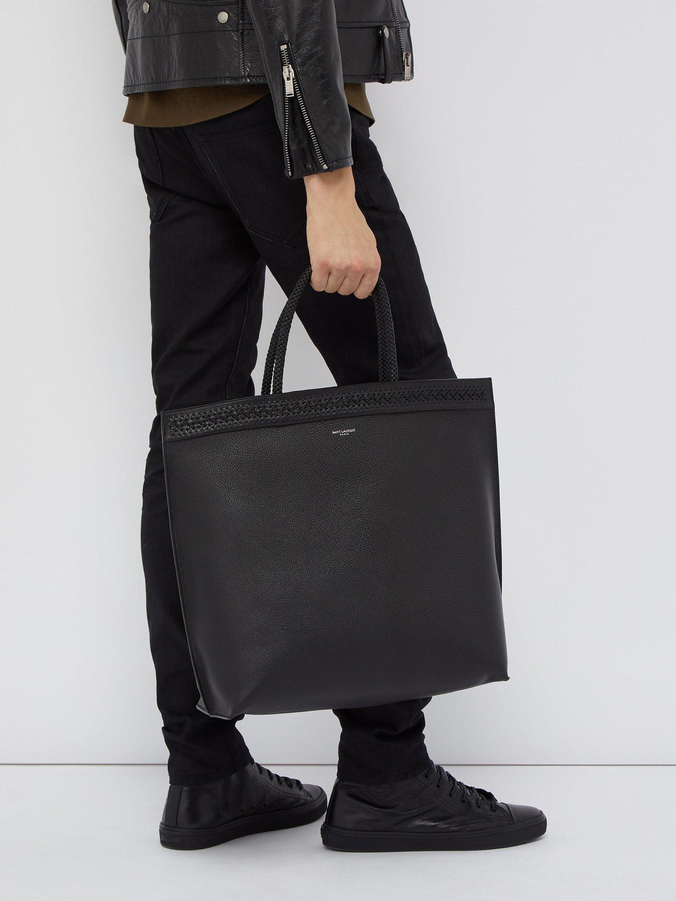 saint laurent leather bag