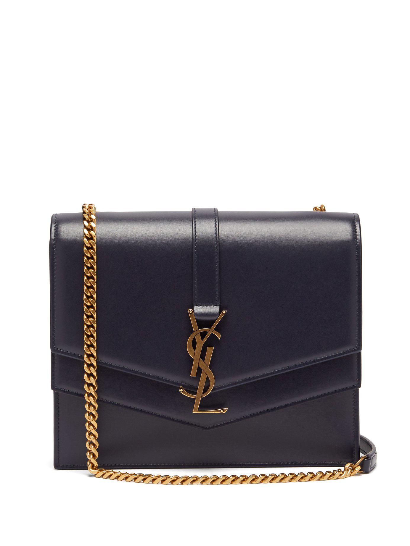 Yves Saint Laurent, Bags, Ysl Sulpice Medium In Black Matelasse Leather