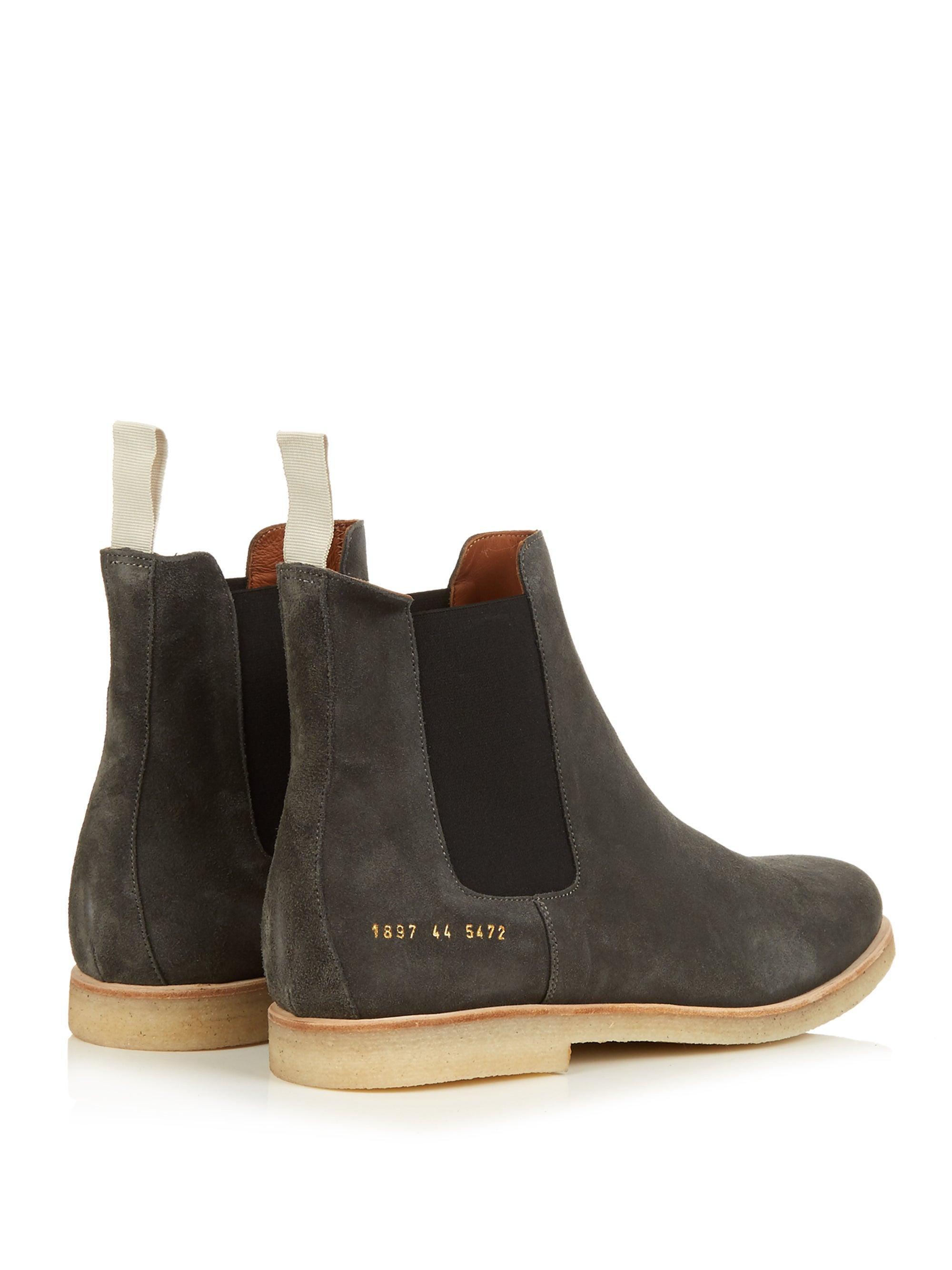 Ynkelig Elendig ret Common Projects Classic Chelsea Boots in Black for Men | Lyst