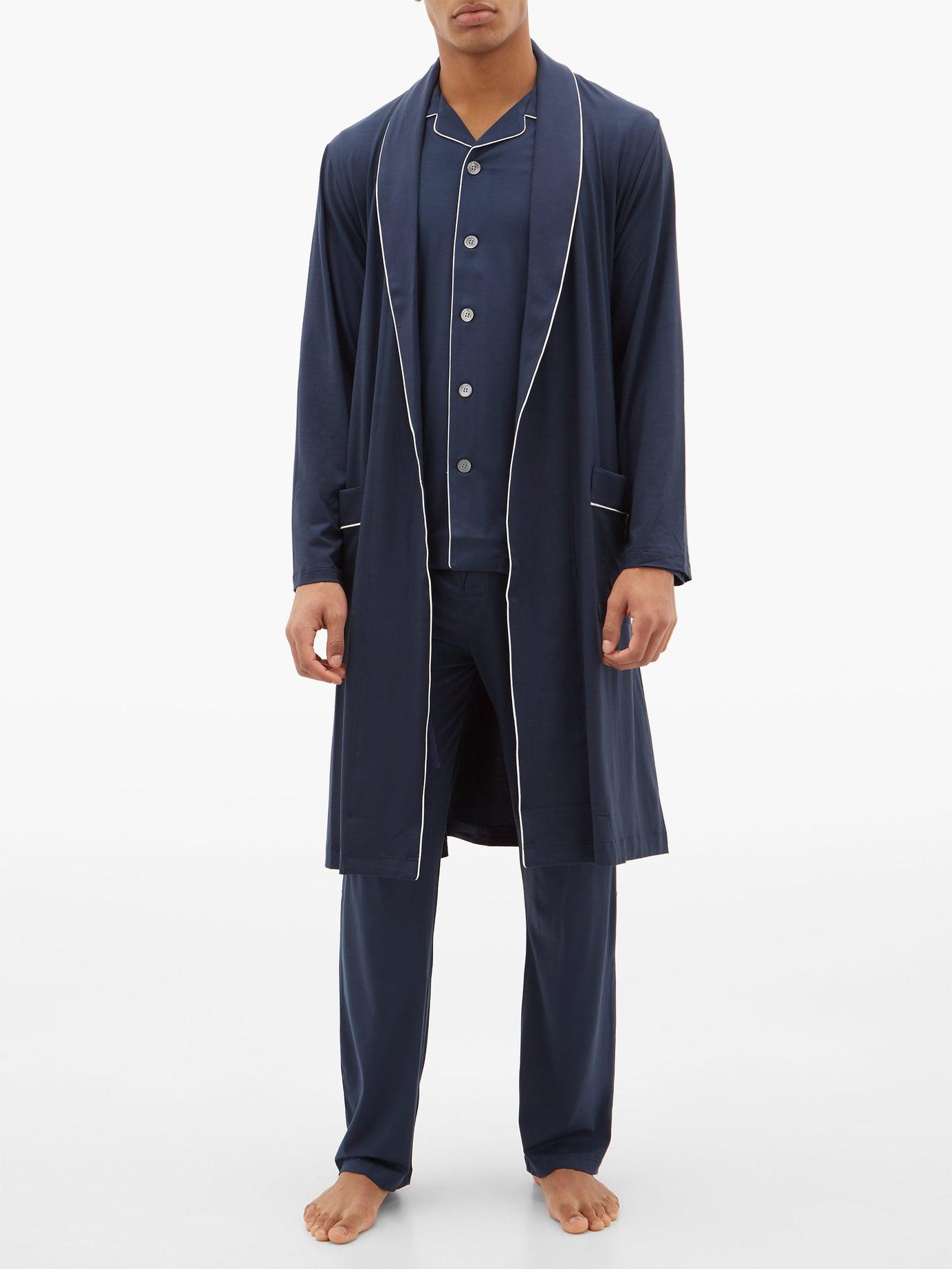 derek rose wool robe