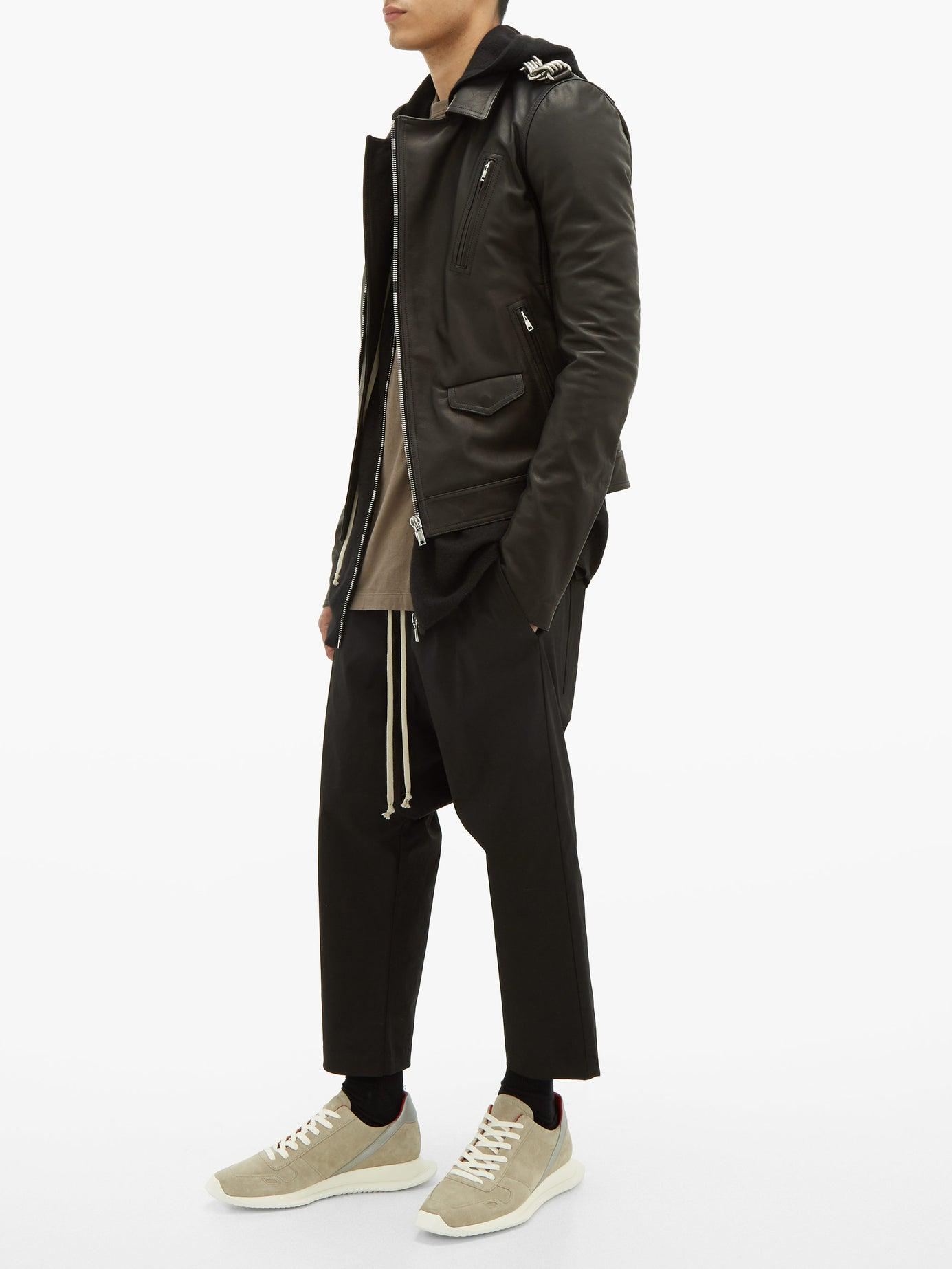 rick owens runner suede