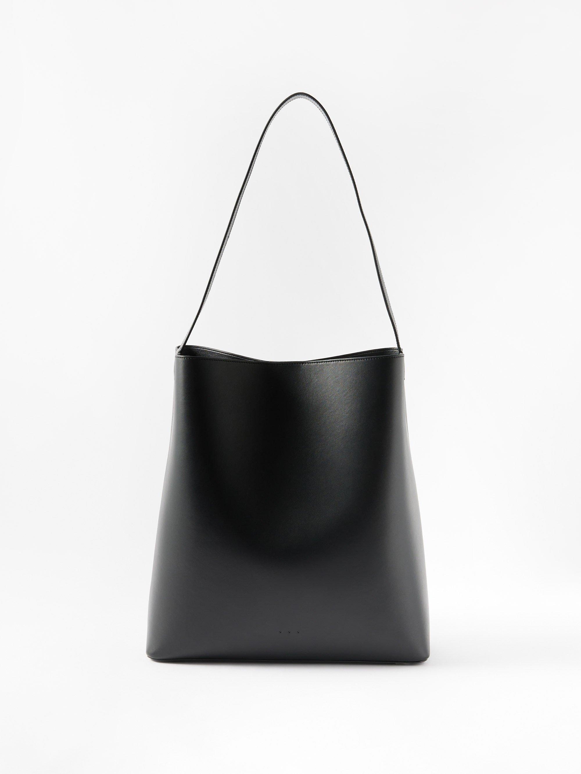 Aesther Ekme Mini Calf Leather Hobo Bag In 190 Chalk