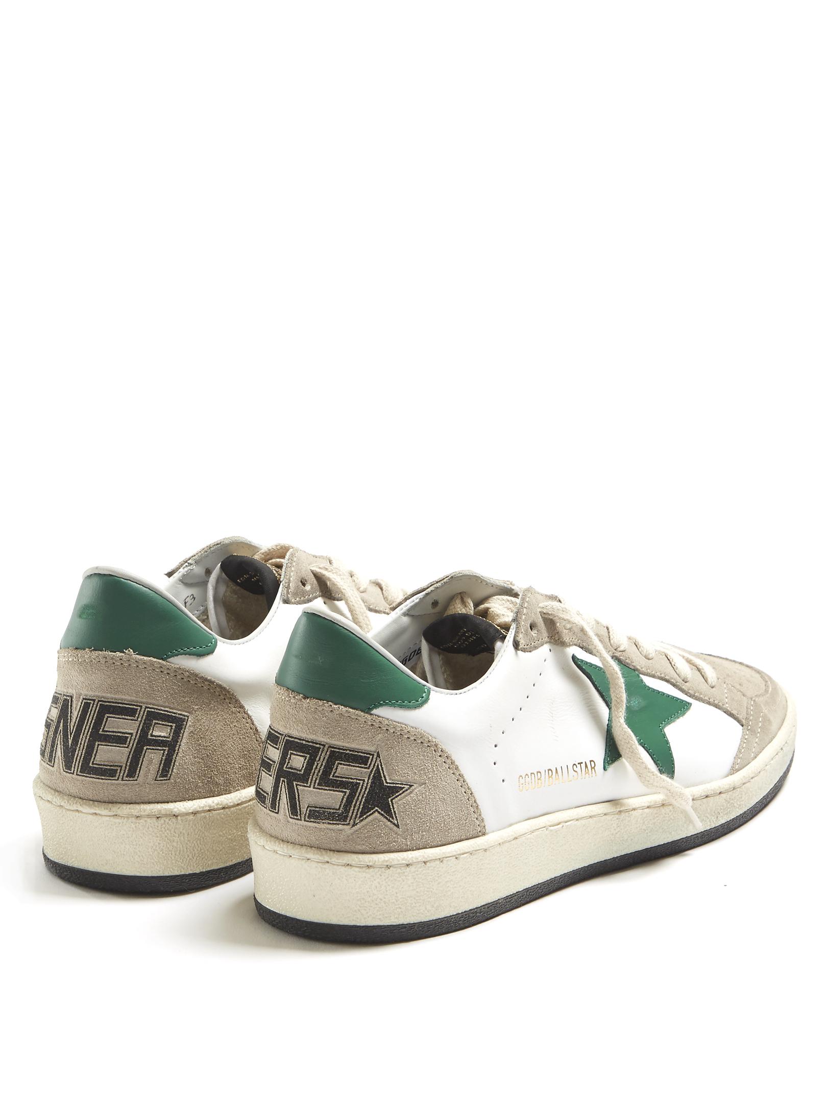 golden goose ball star green