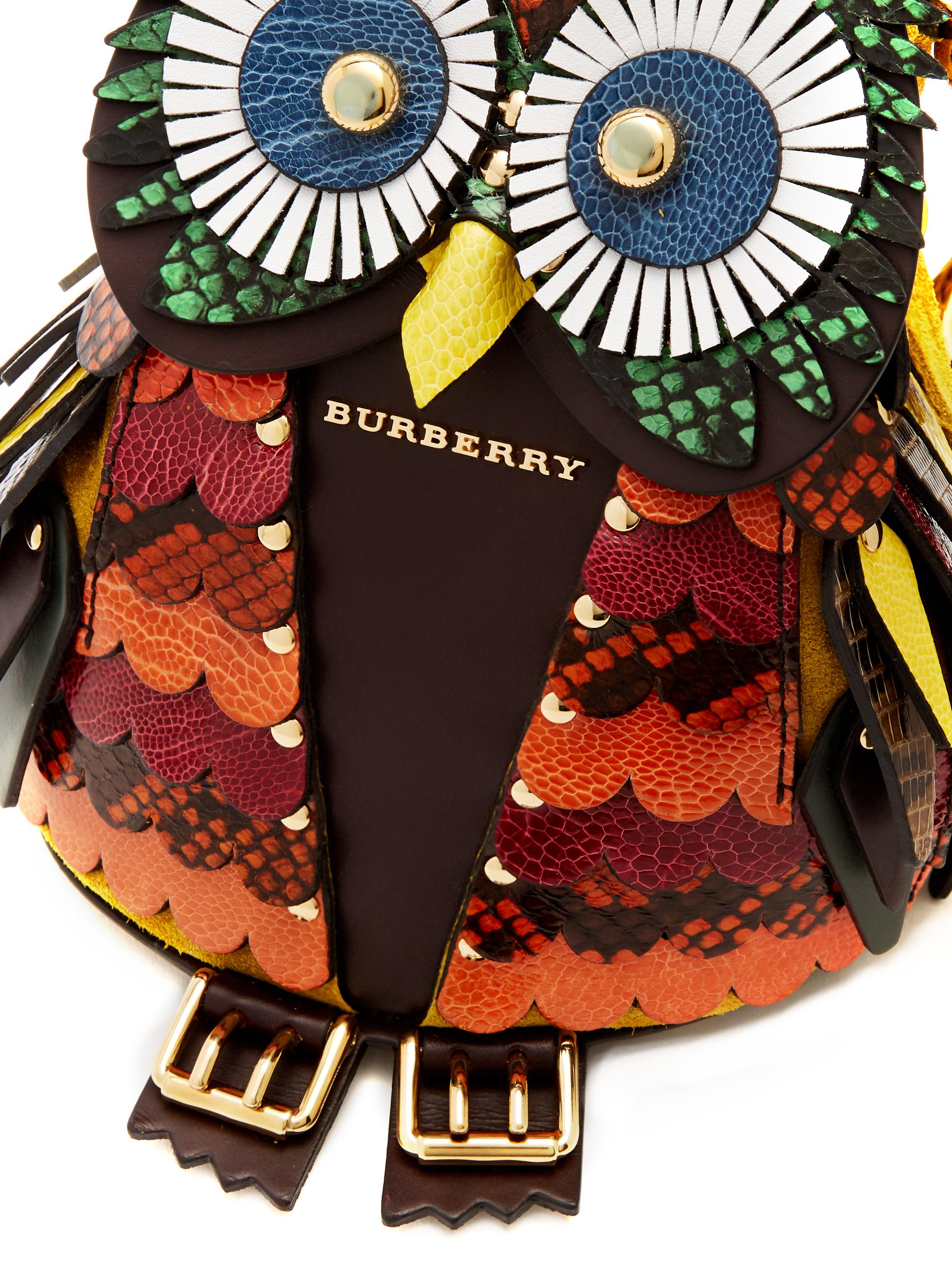 burberry owl purse