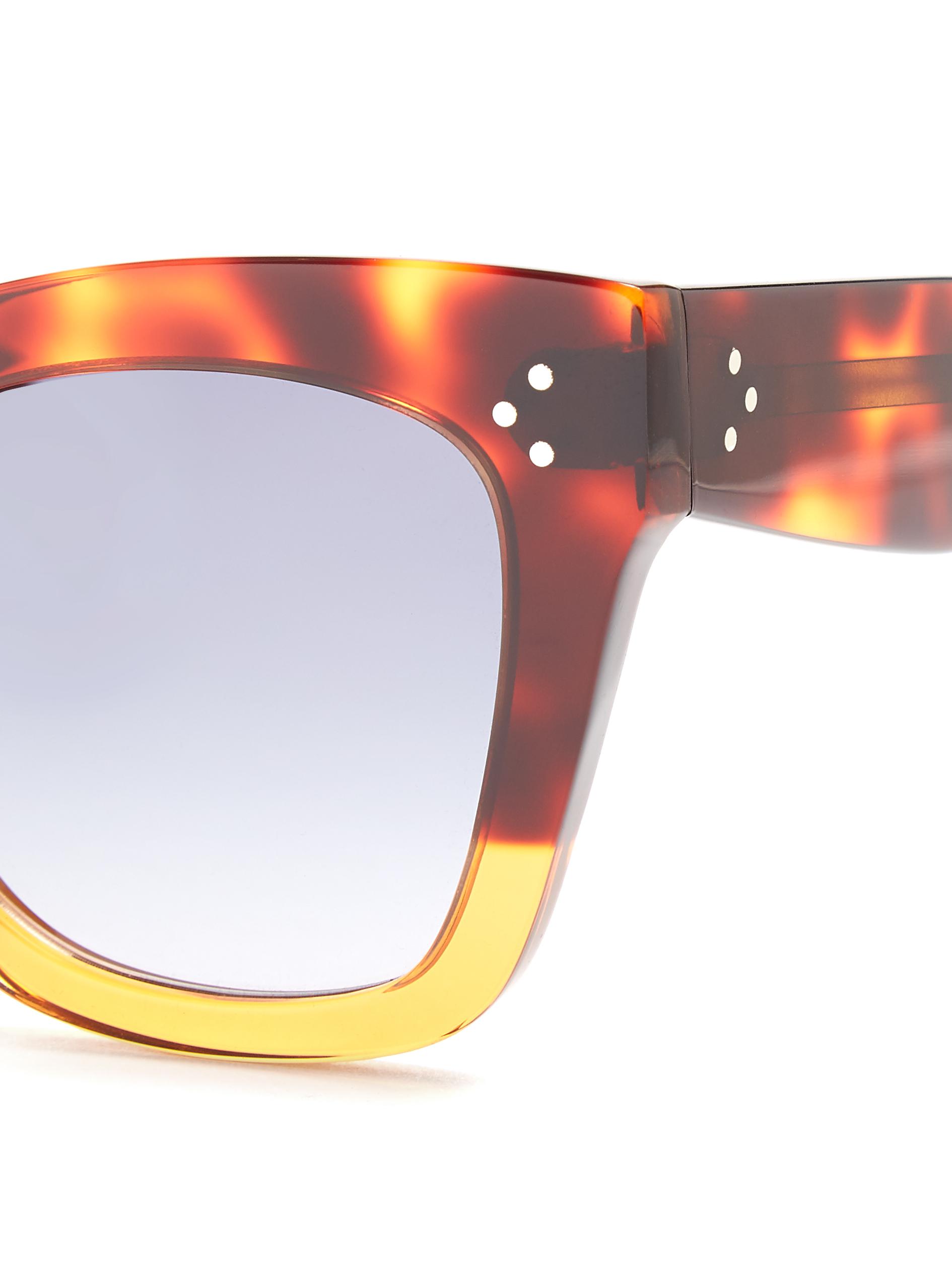 Celine Catherine Cat-eye Acetate Sunglasses | Lyst