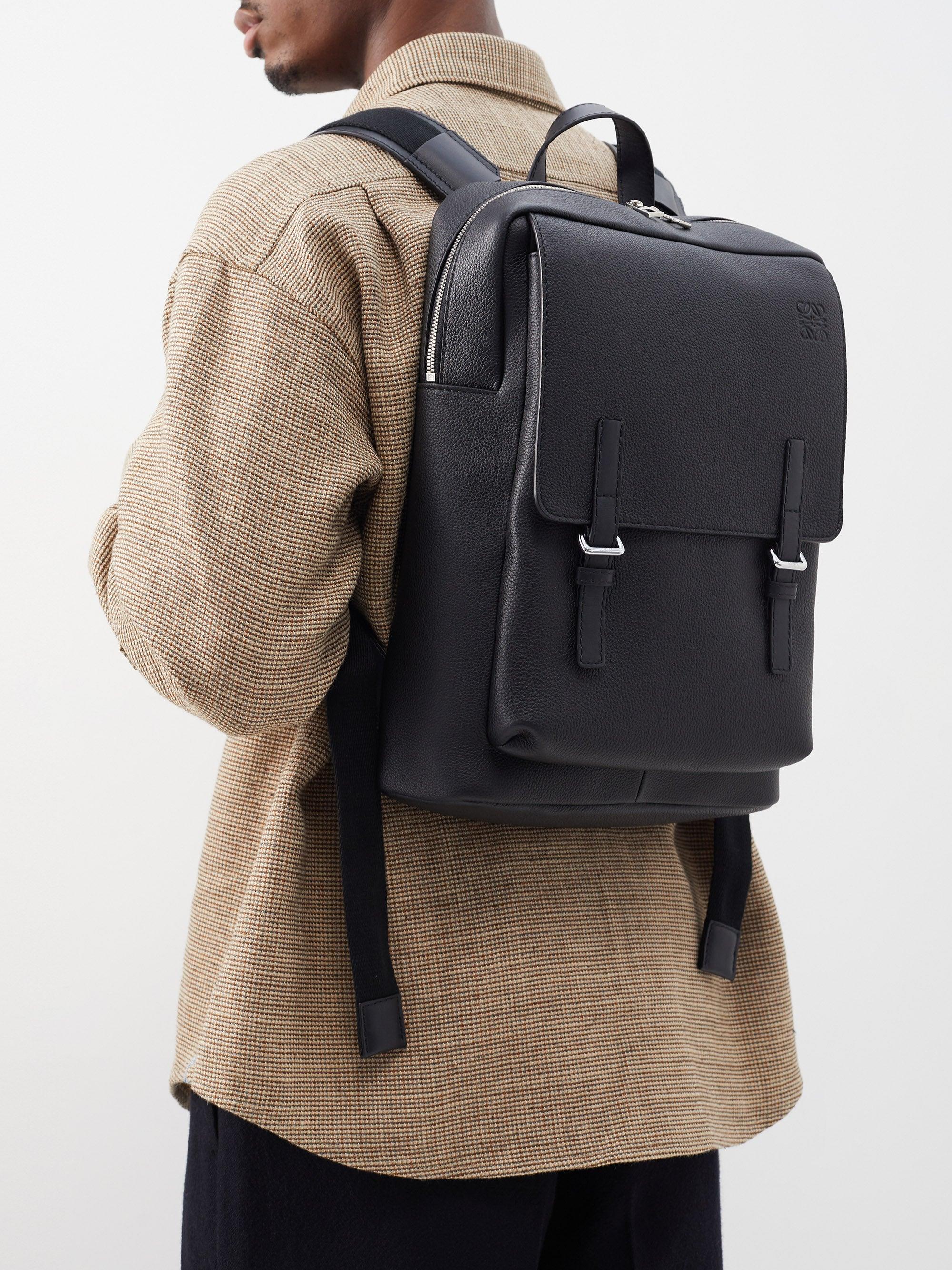 最新作特価】 LOEWE - LOEWE/Grained leather backpack/人気商品‼️の