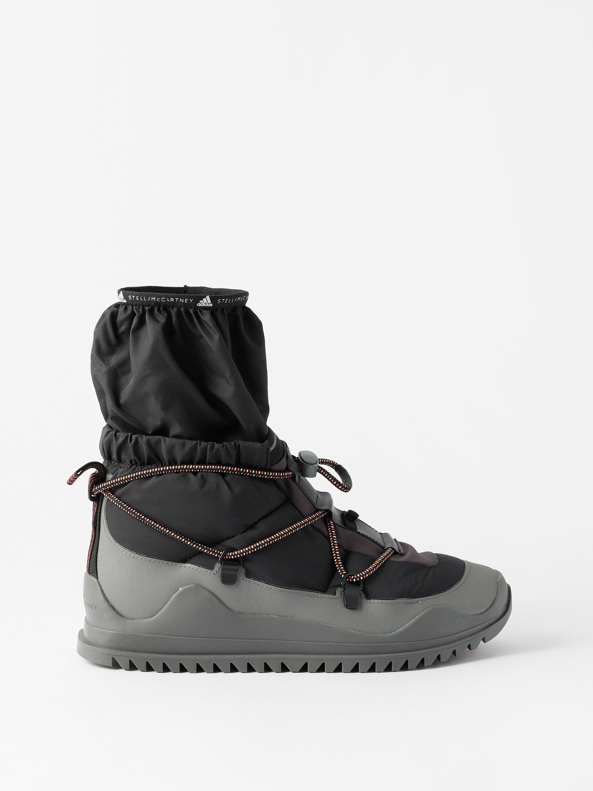 adidas By Stella McCartney Cold.rdy Shell And Rubber Boots in Black | Lyst