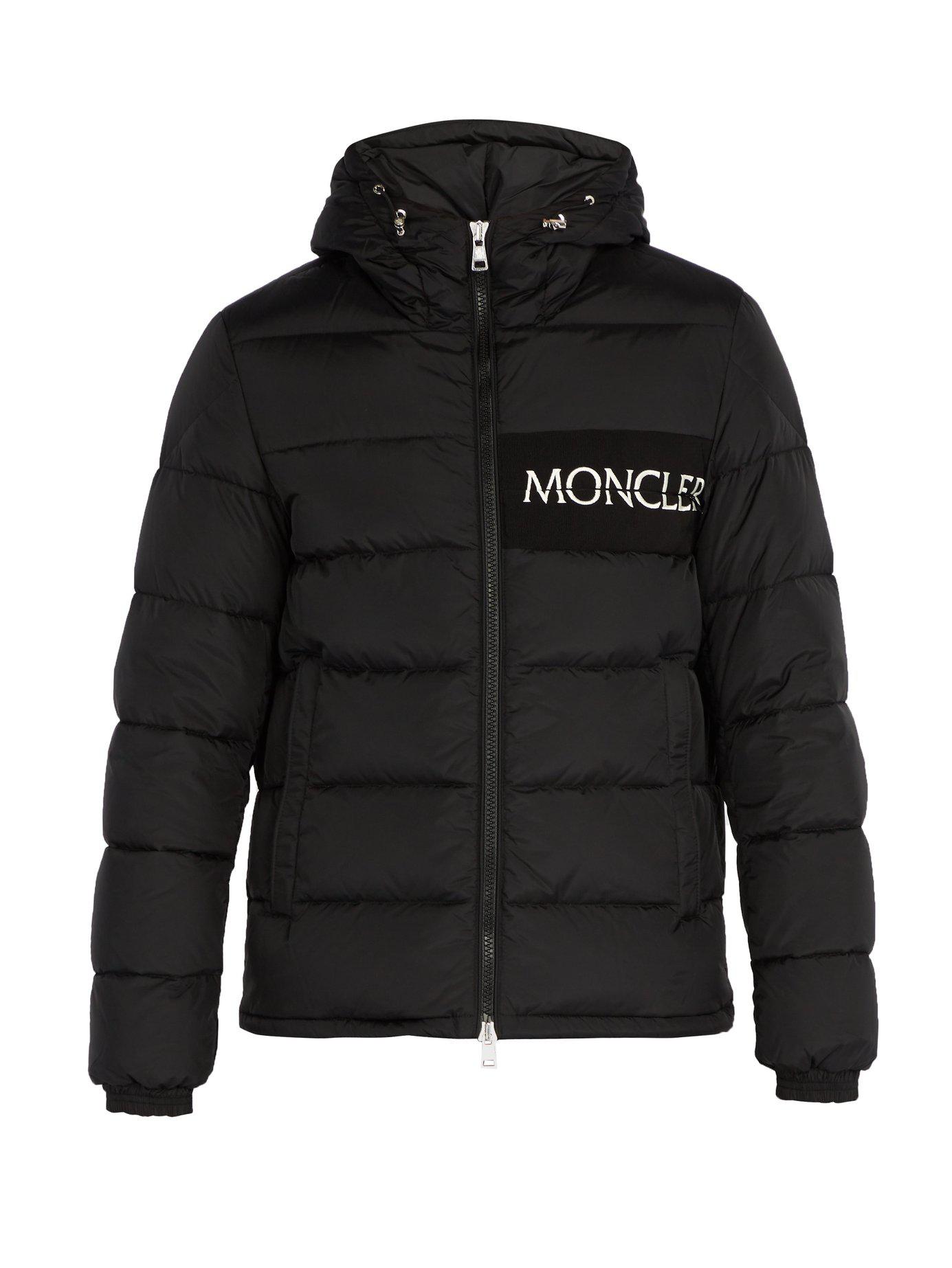 Moncler Aiton Quilted-down Jacket in Black for Men | Lyst