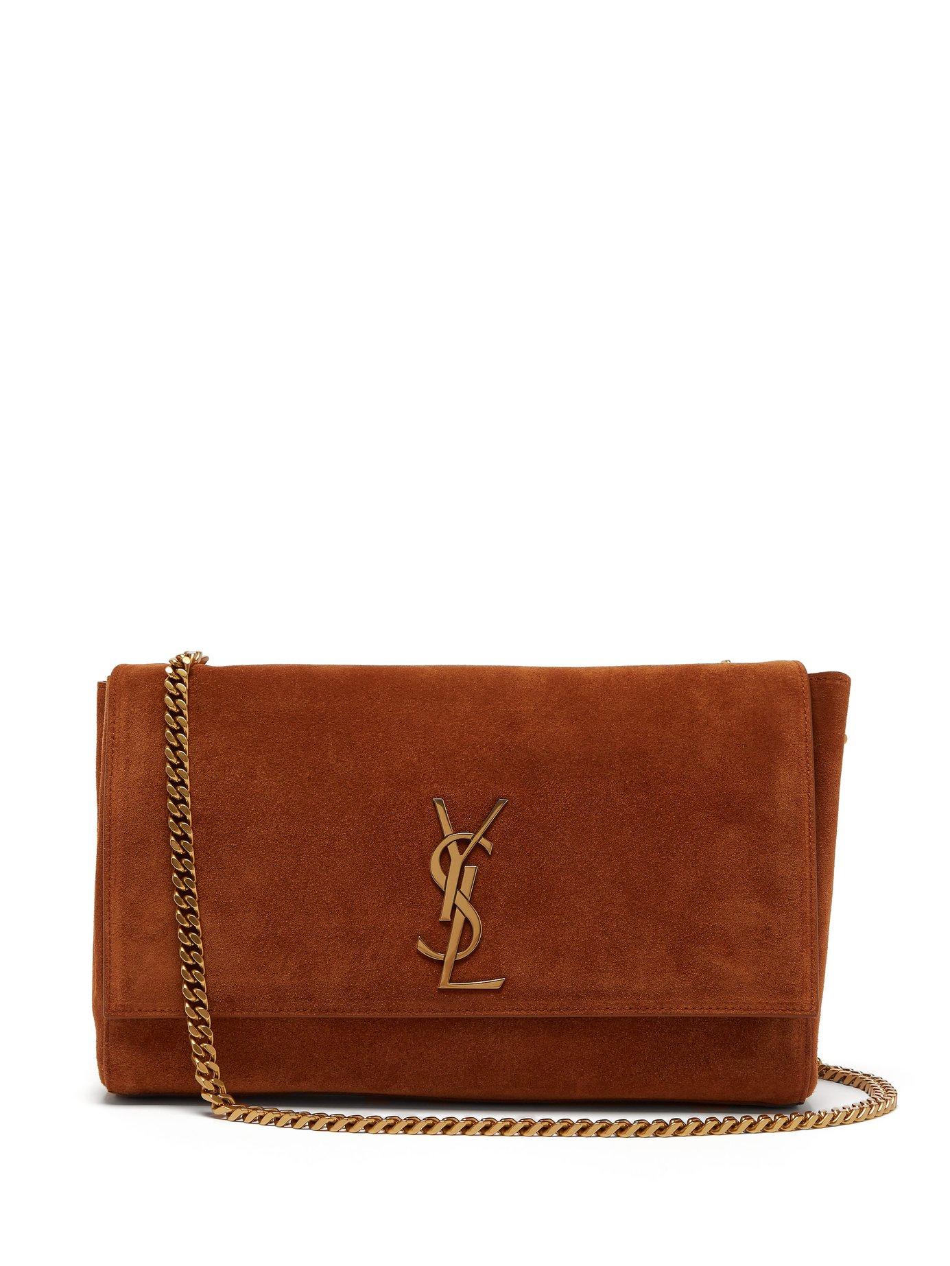 Tan Leather Matelasse Purse - The Revury