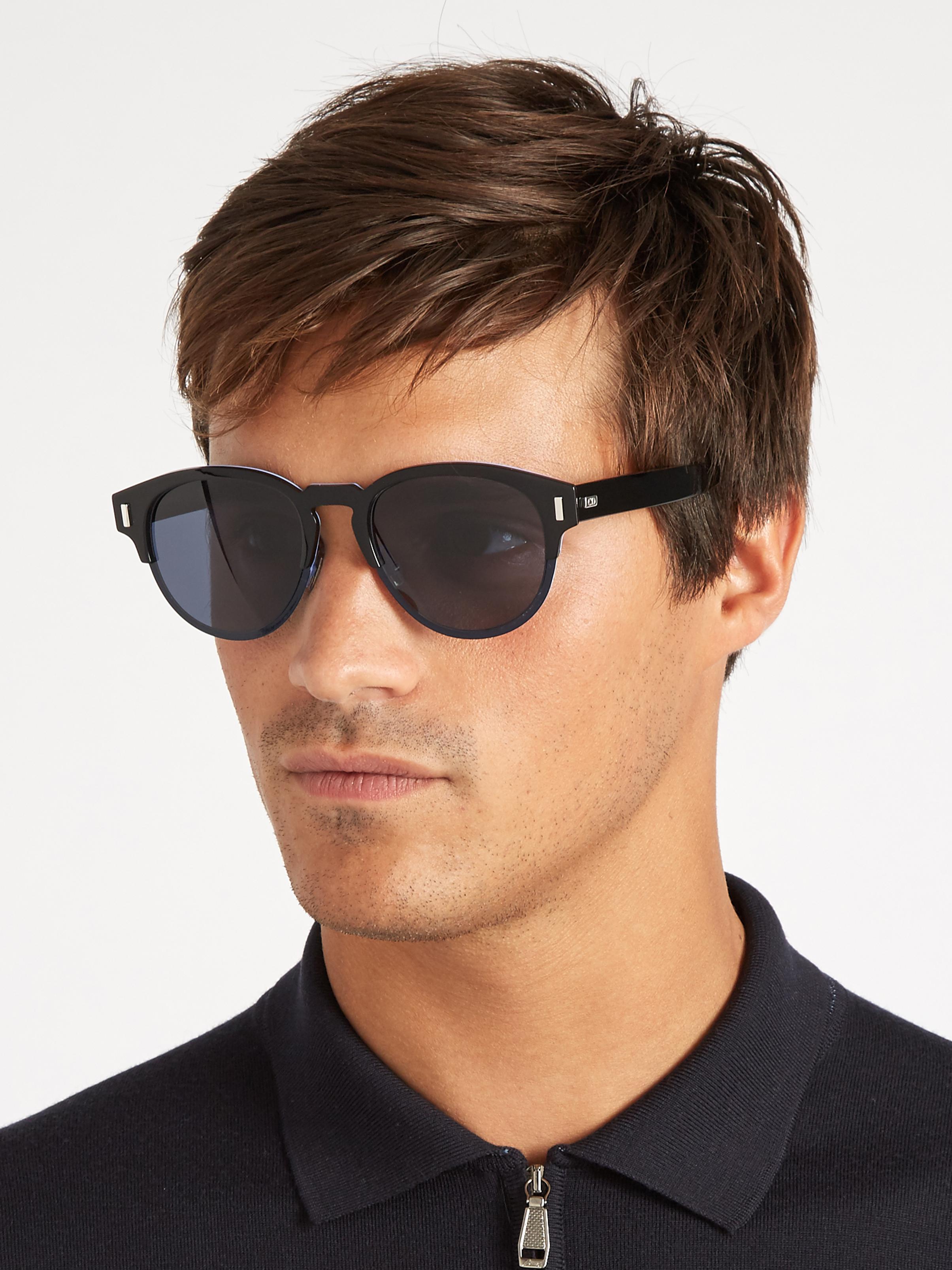 dior black tie sunglasses