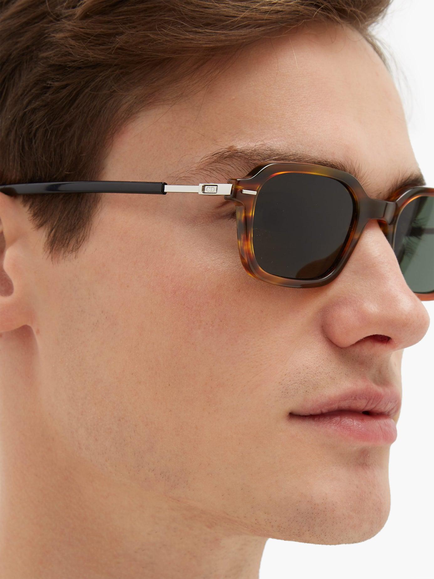 Dior Homme Technicity Tortoiseshell-acetate Sunglasses for Men | Lyst
