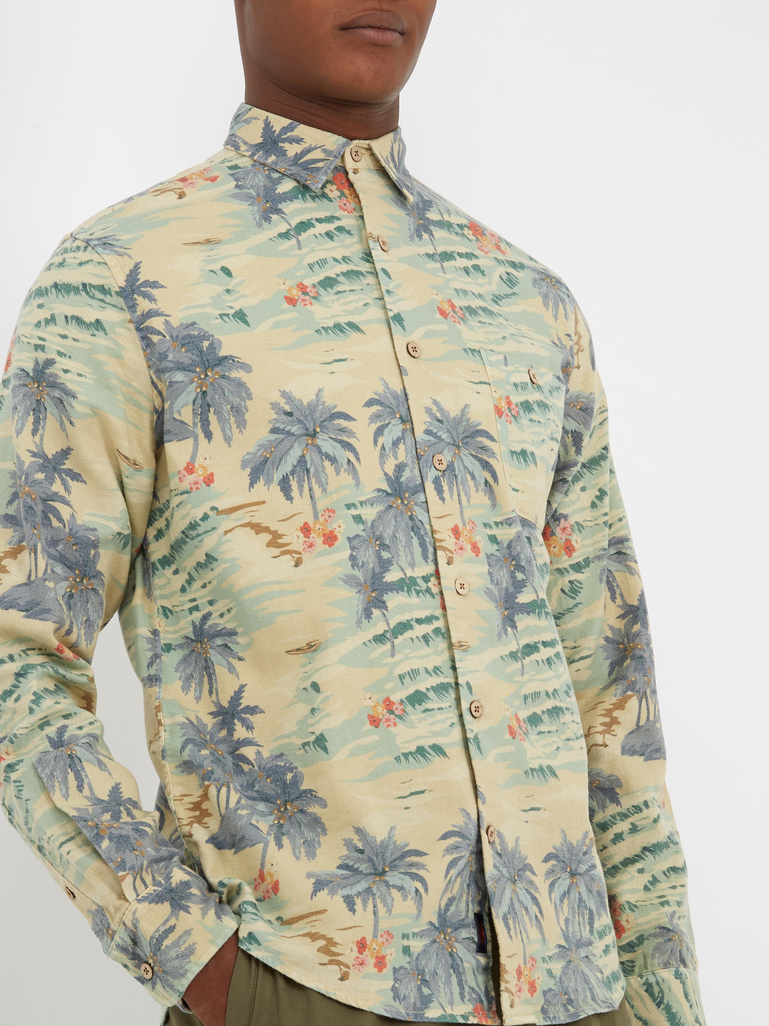 Faherty Aloha Flannel Shirt for Men | Lyst