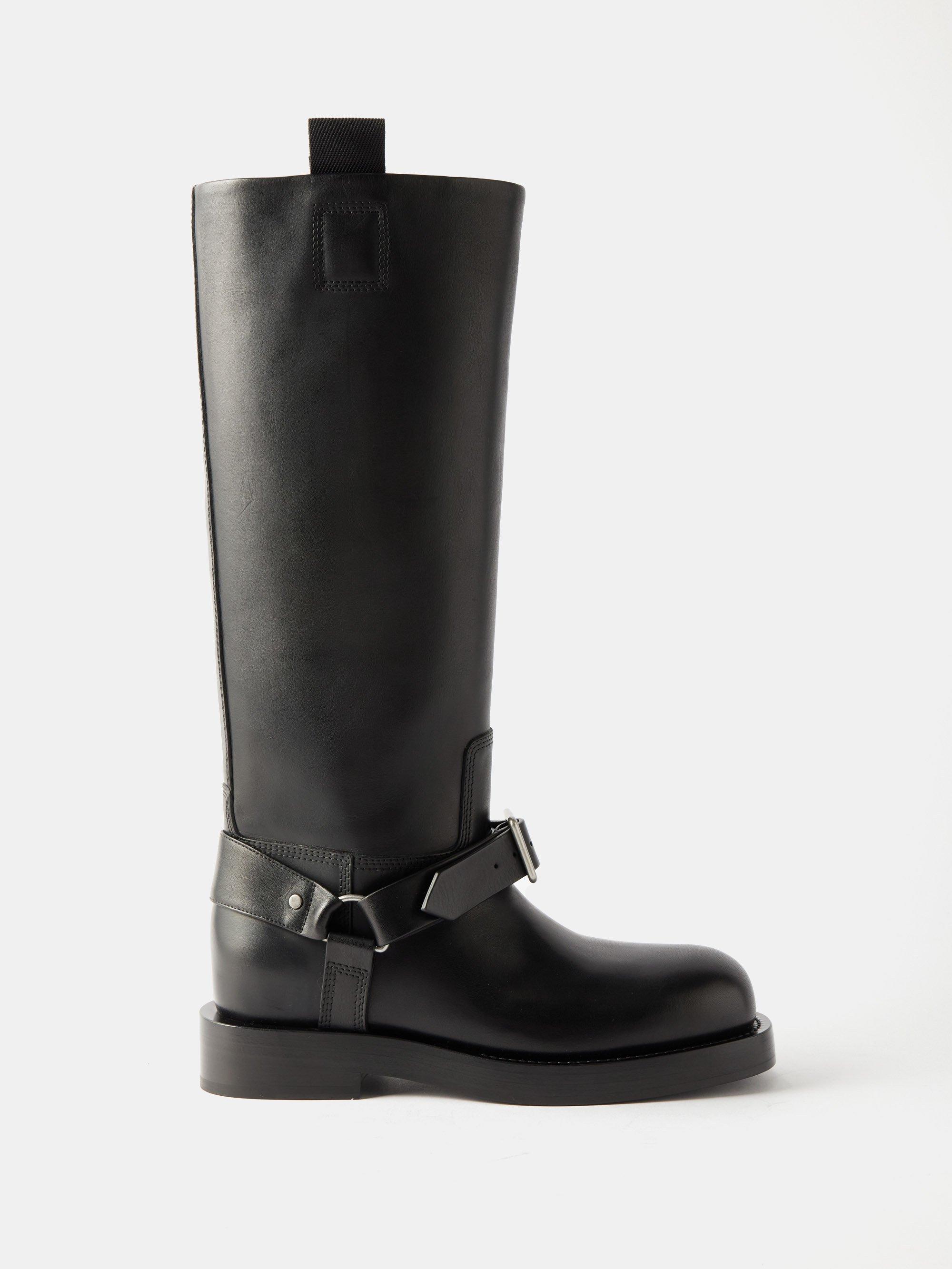 burberry knee high boots