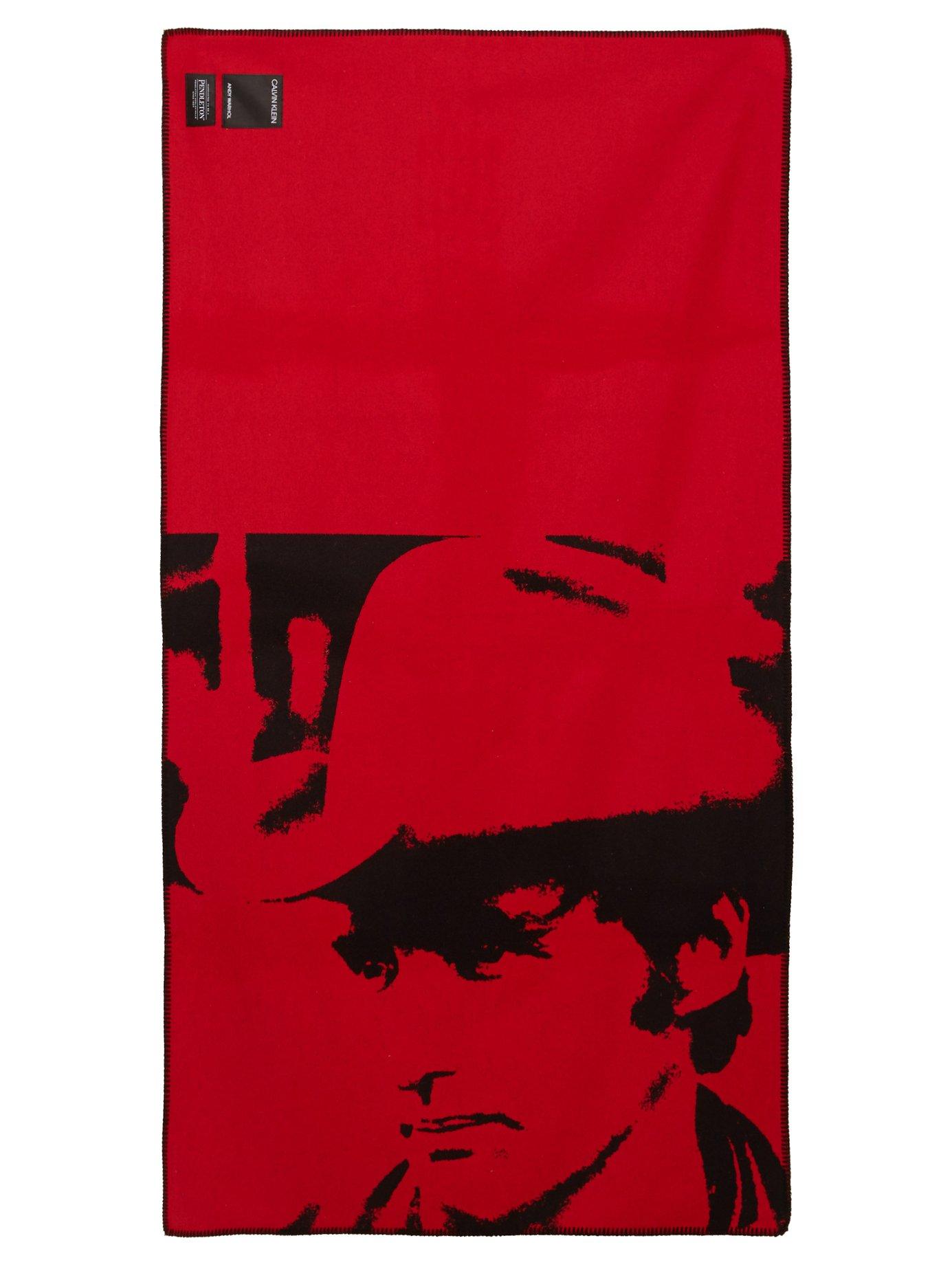 Calvin Klein X Pendleton Andy Warhol Wool-blend Blanket Red | Lyst
