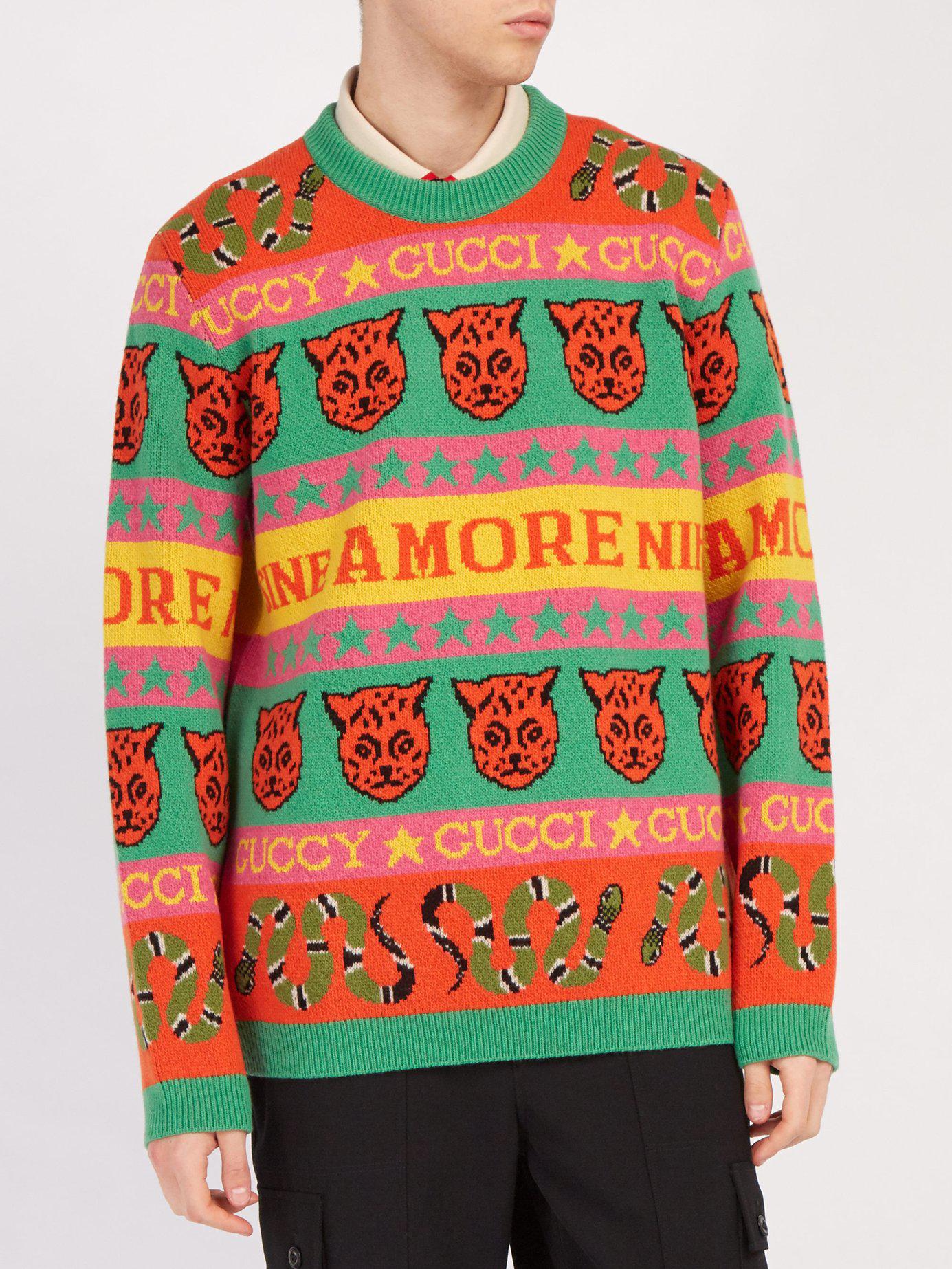 Gucci snake jumper cheap