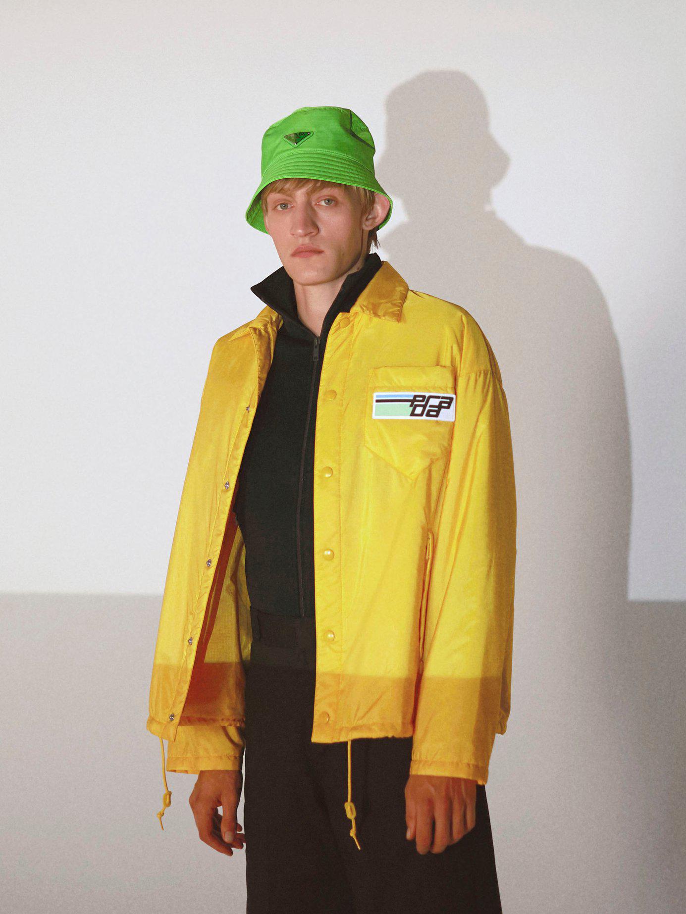 prada nylon padded jacket