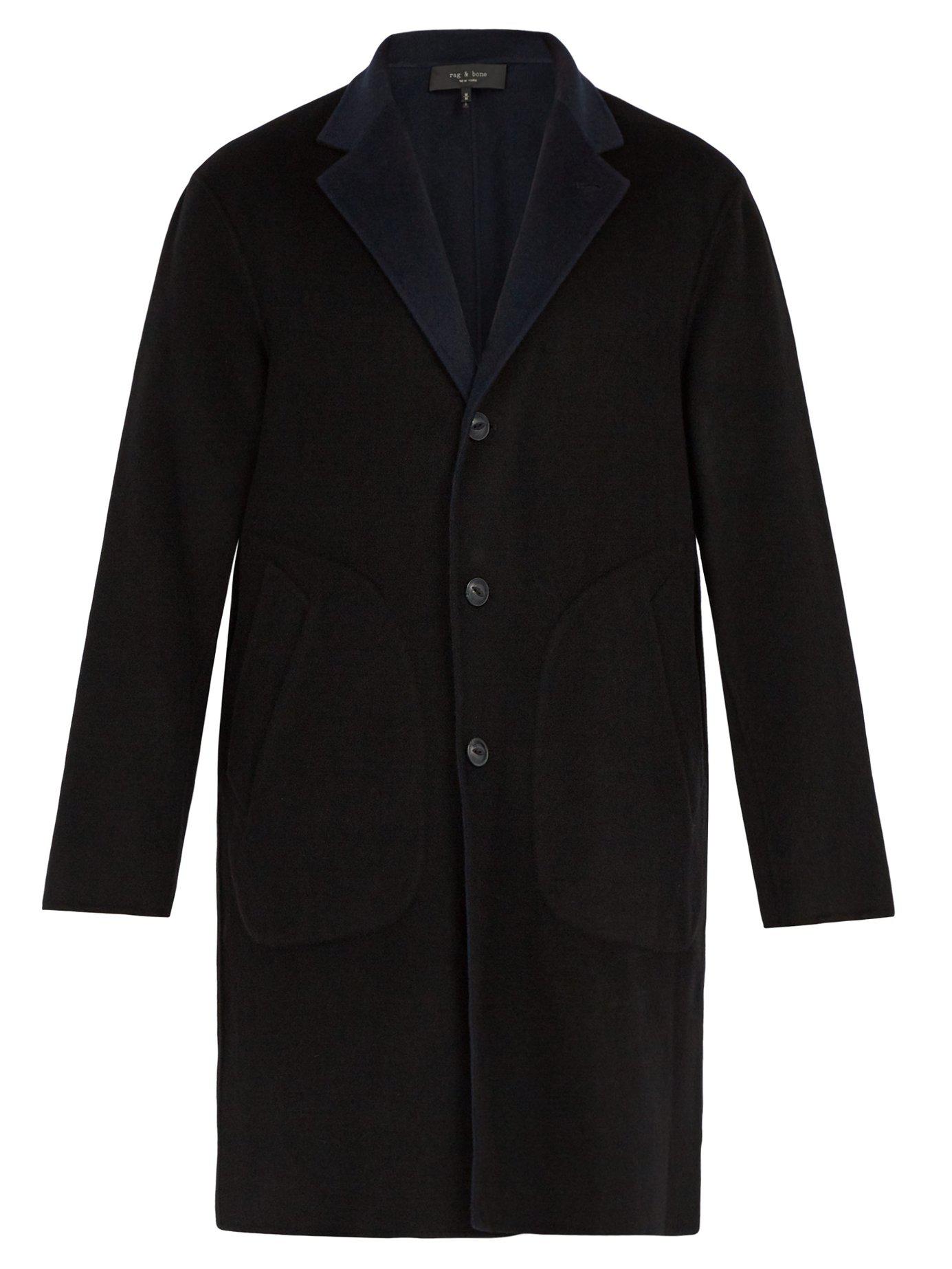 rag and bone black coat
