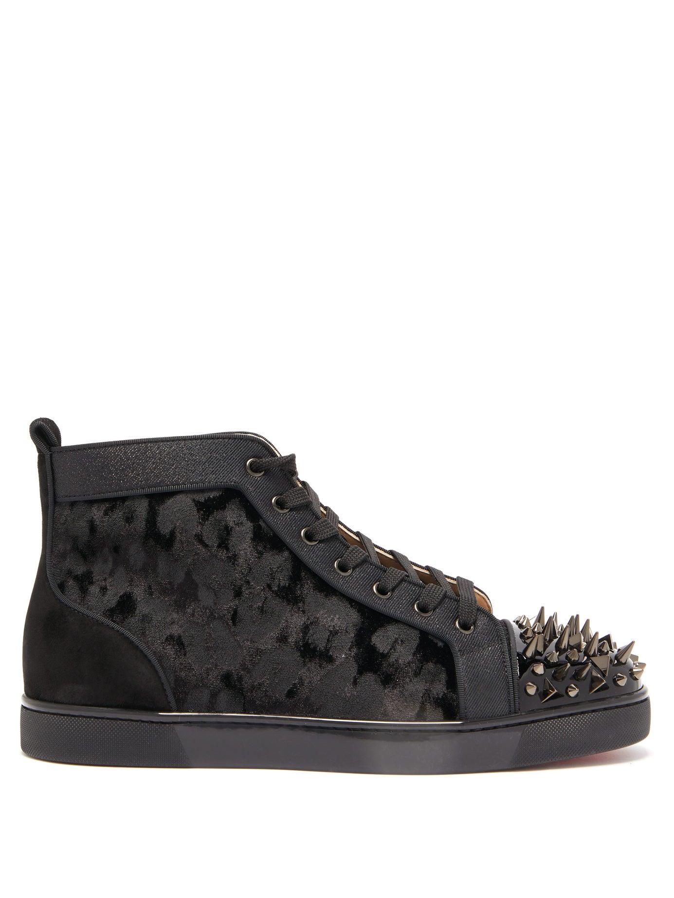 high top louboutin mens