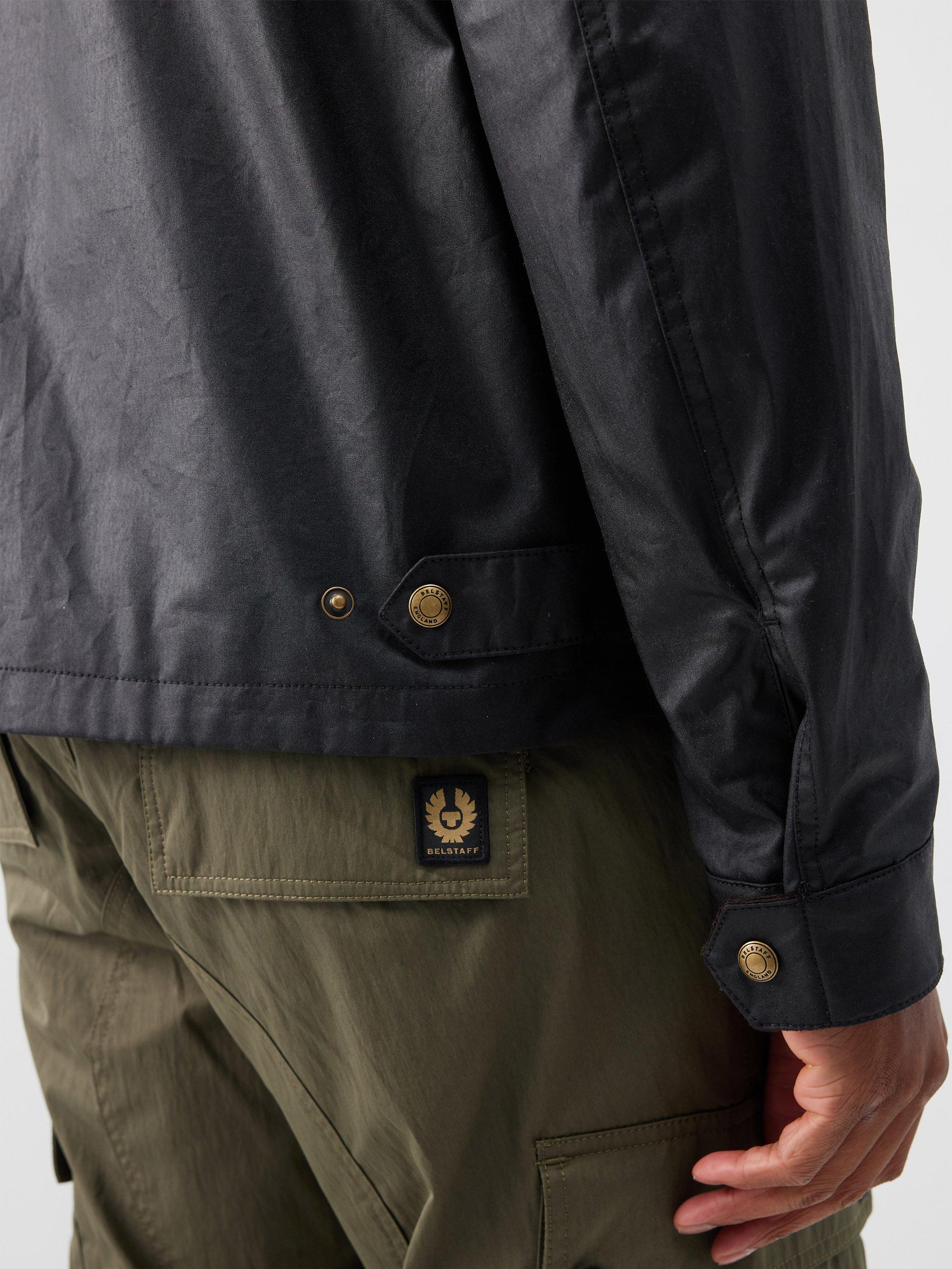 Belstaff Walkham Waxed-cotton Jacket in Blue for Men | Lyst
