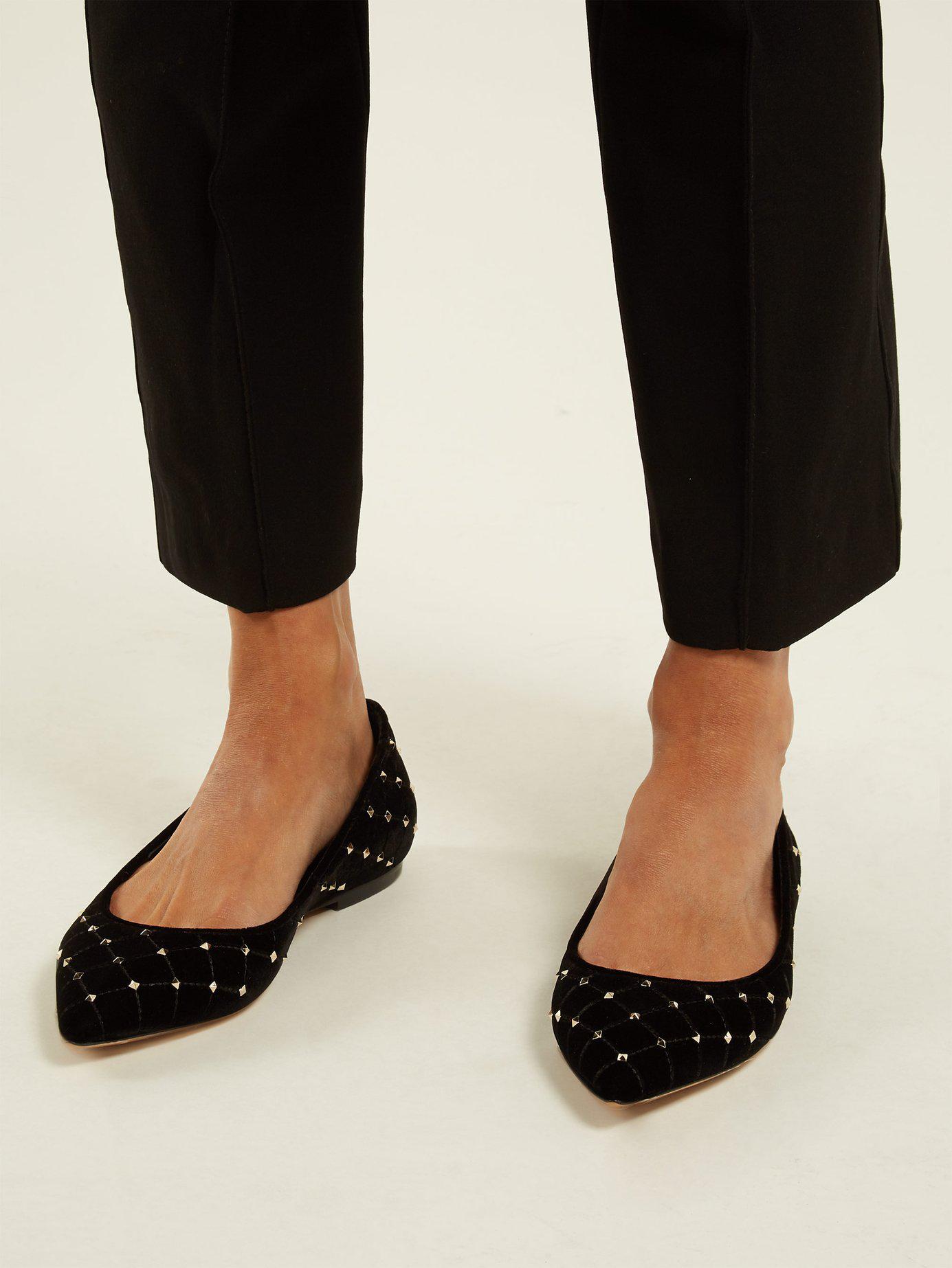 valentino pointed flats
