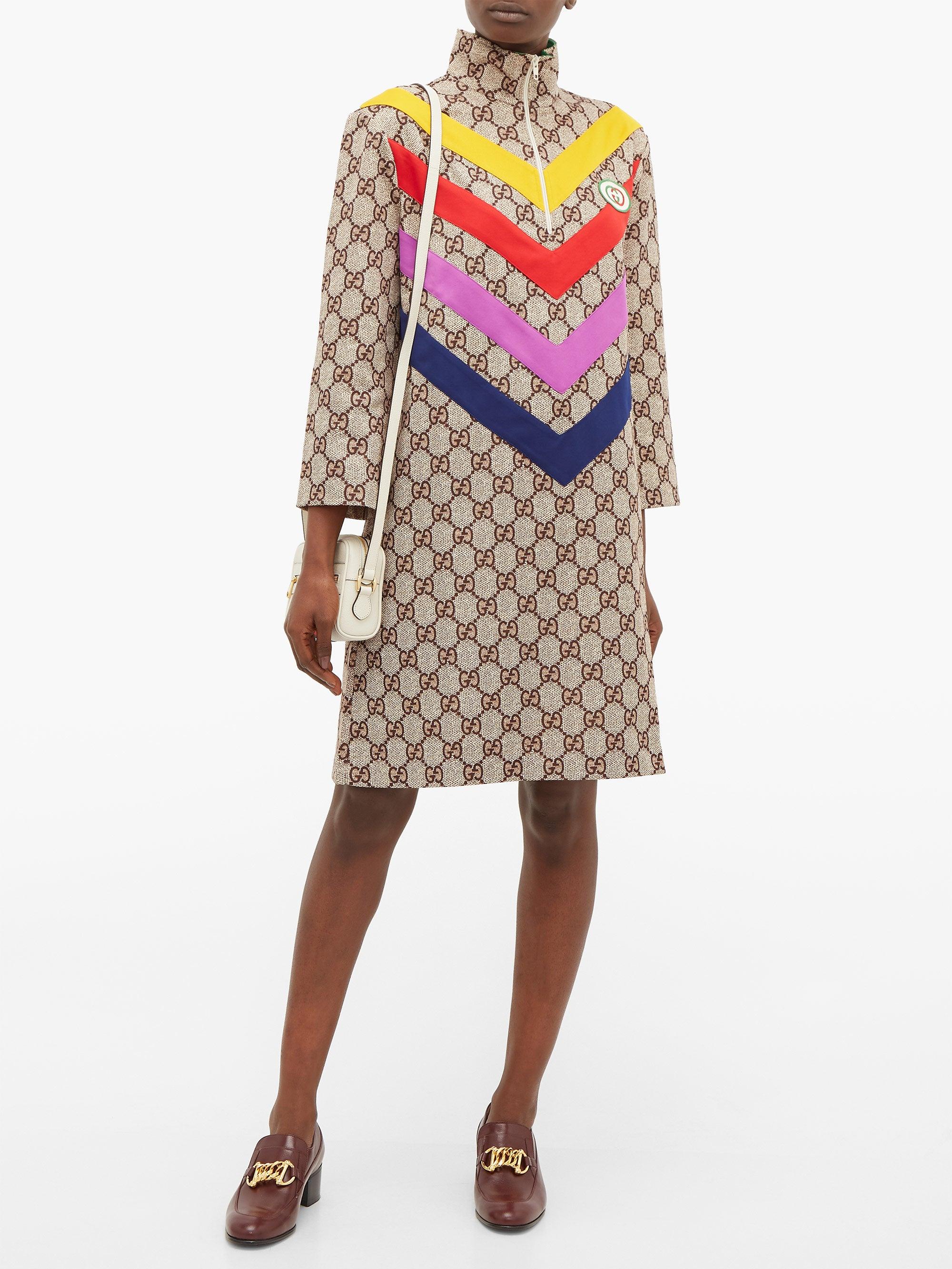 gucci rainbow dress