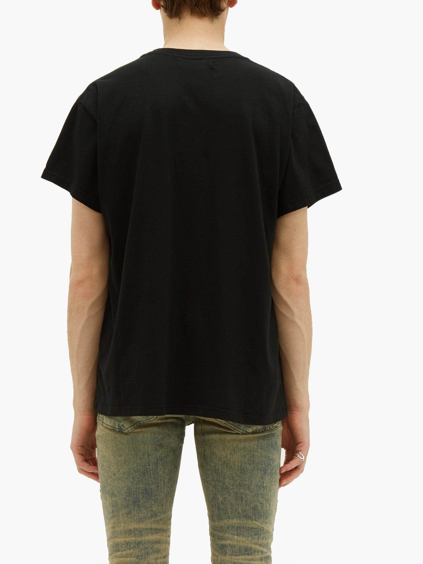 Amiri Flame Logo-print Cotton-jersey T 