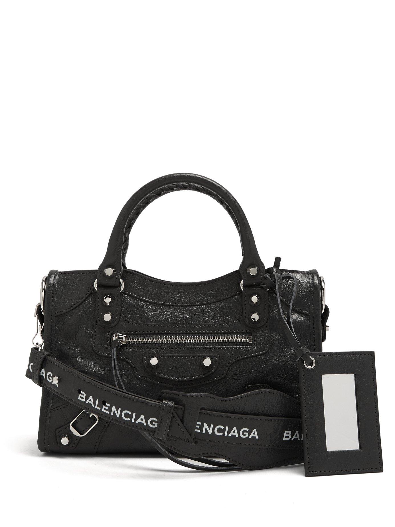 BALENCIAGA Hourglass XS bag in leather  Pink  Balenciaga mini bag  5928331JHVY online on GIGLIOCOM
