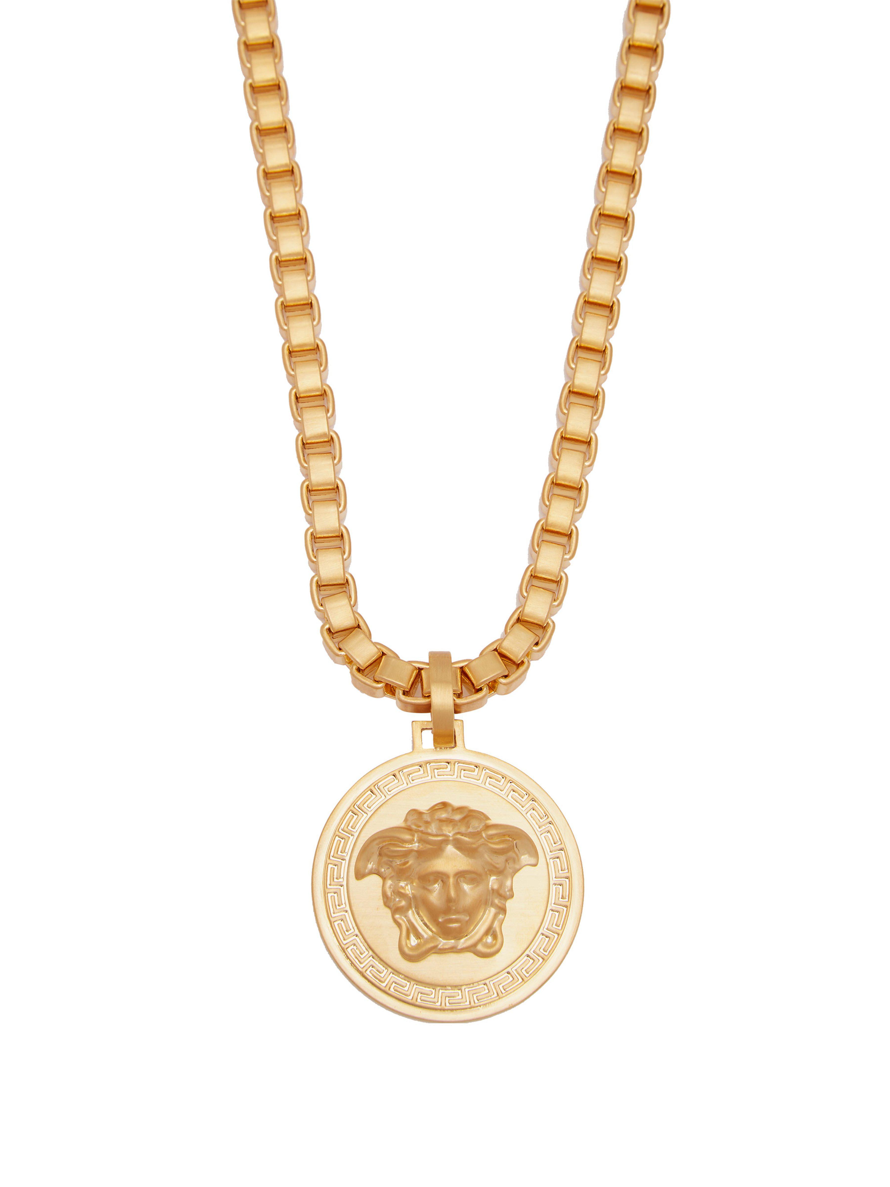 versace medusa chunky necklace