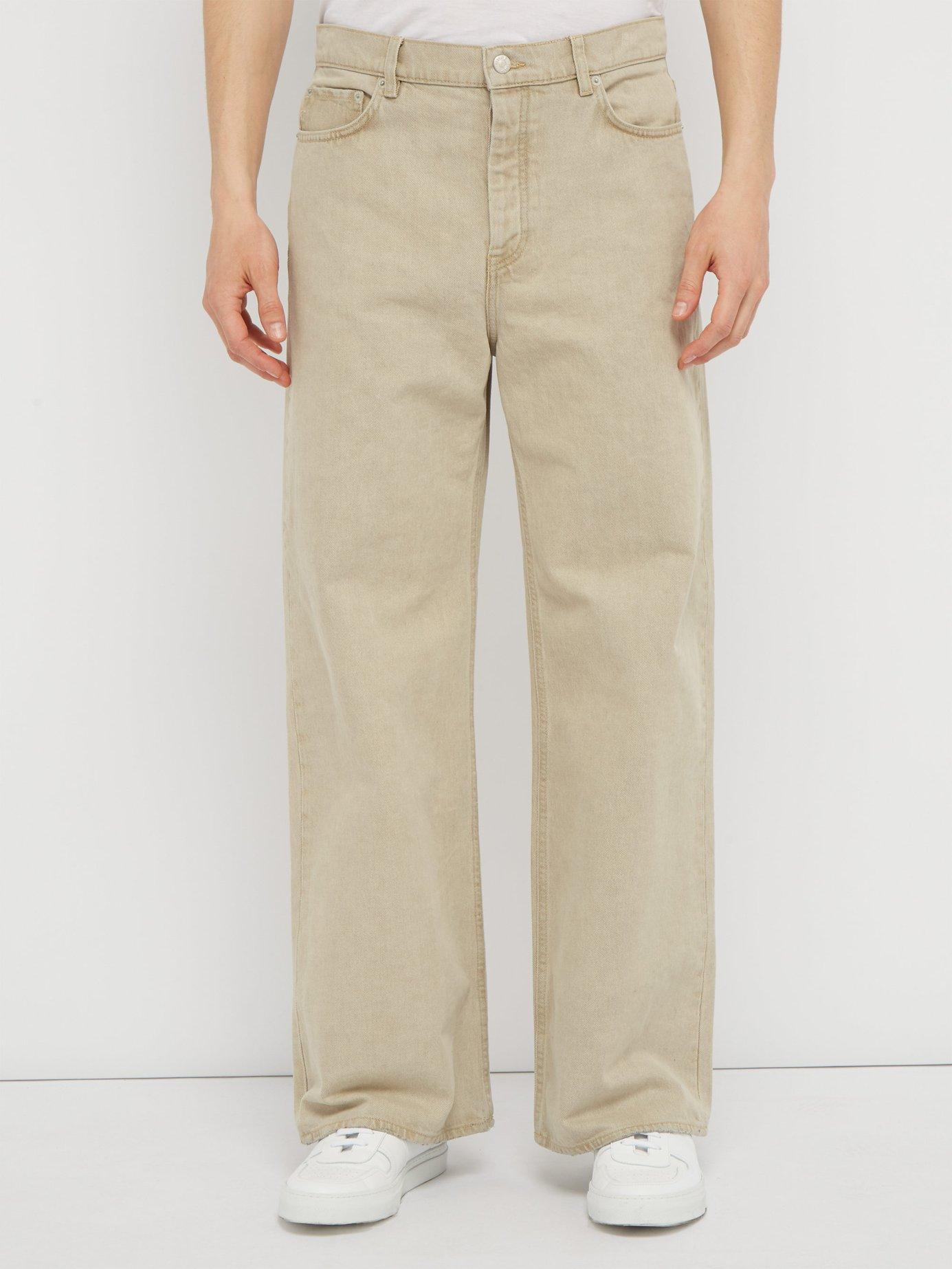 Hope Flash Wide Leg Denim Jeans in 
