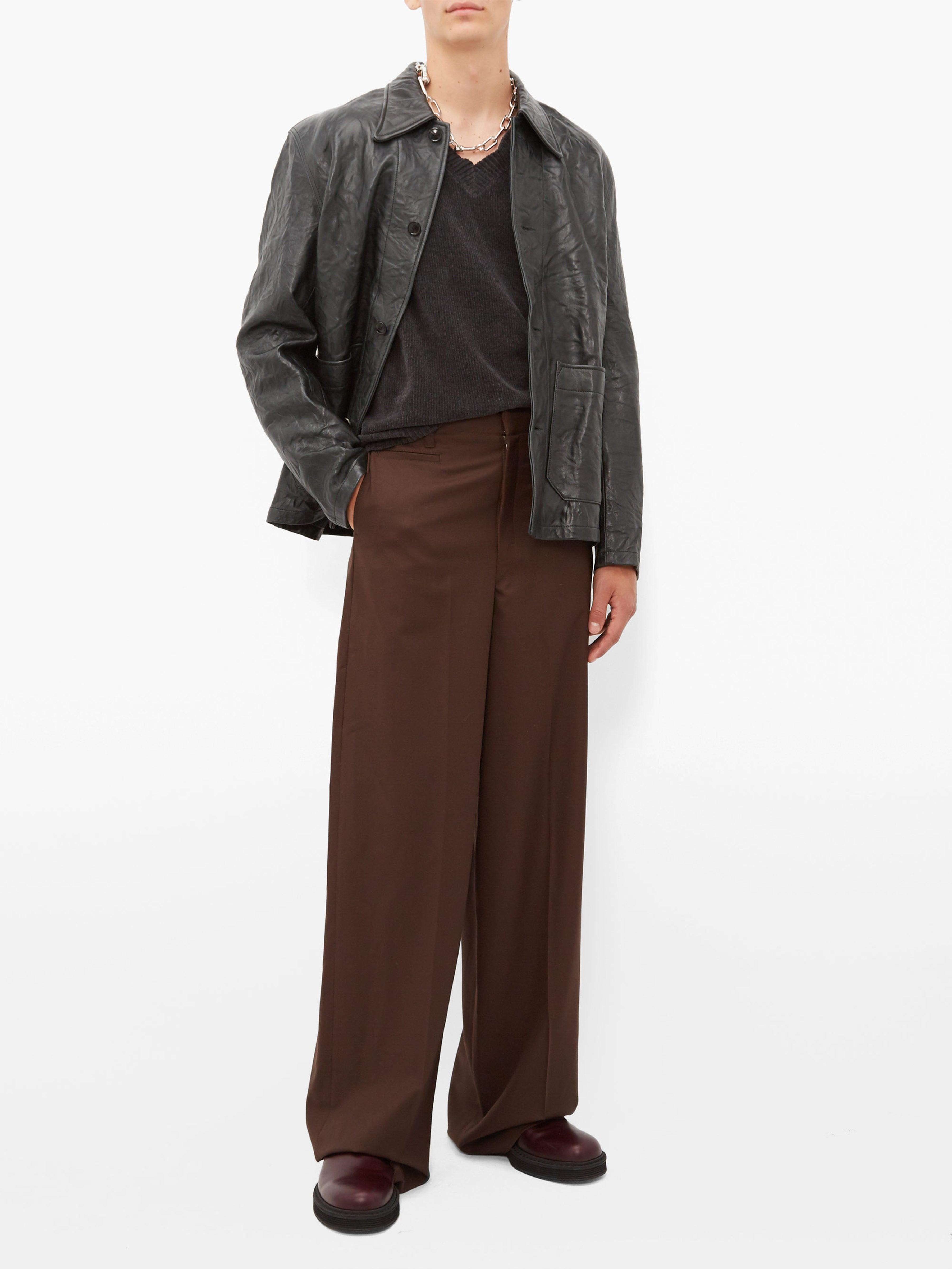 our legacy box archive jacket raw herringbone