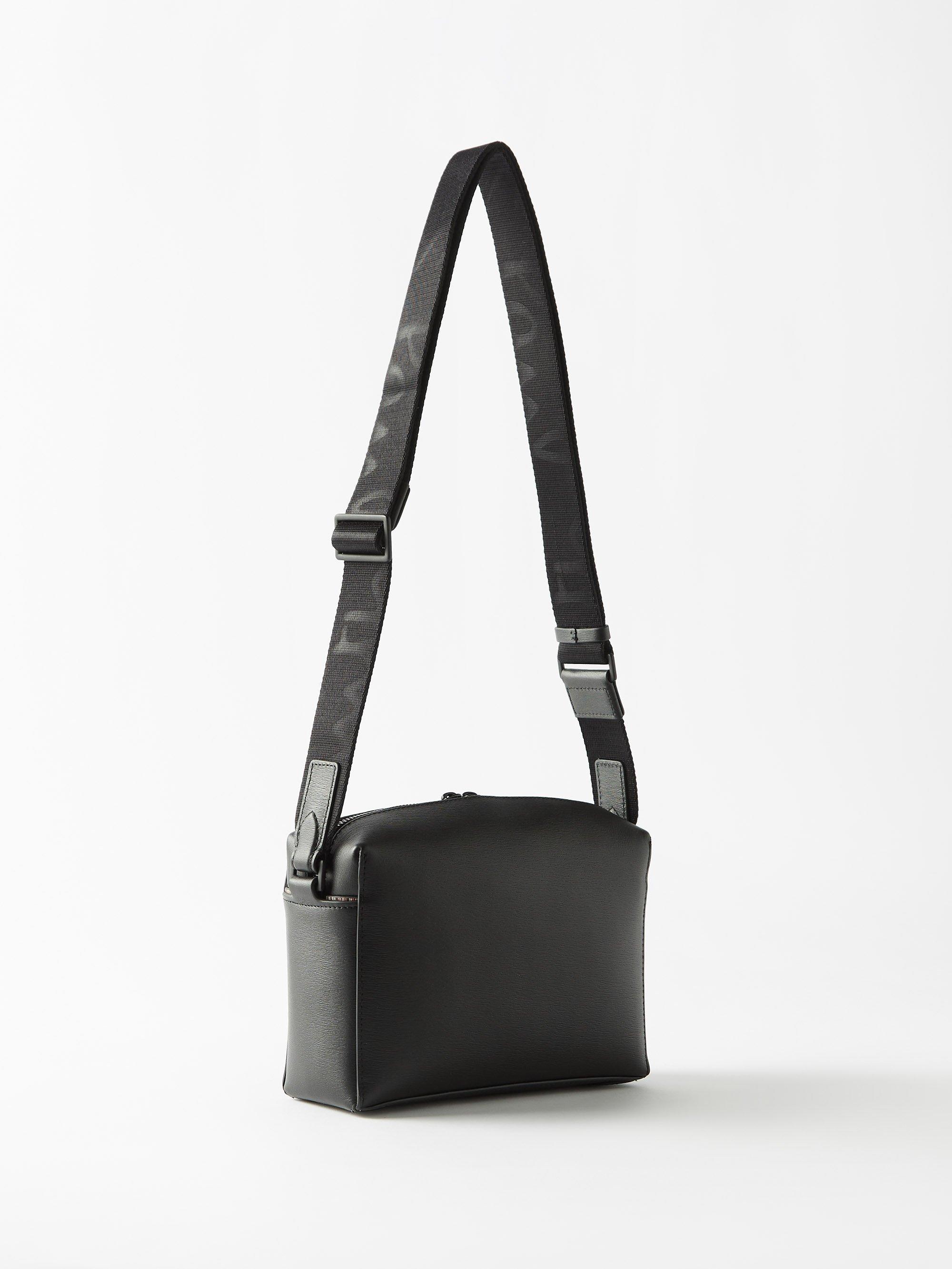 Paul Smith Leather Cross-body Bag in Black for Men | Lyst