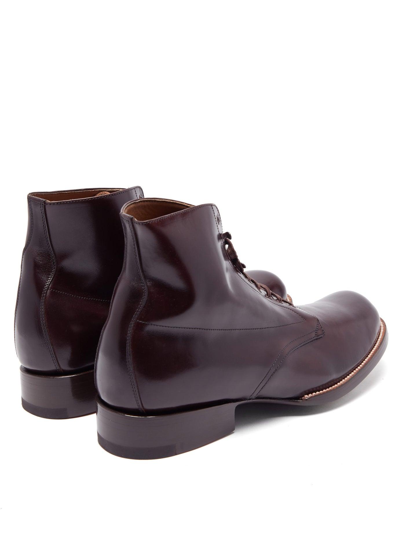 Yuketen Alan Lace-up Leather Boots in 