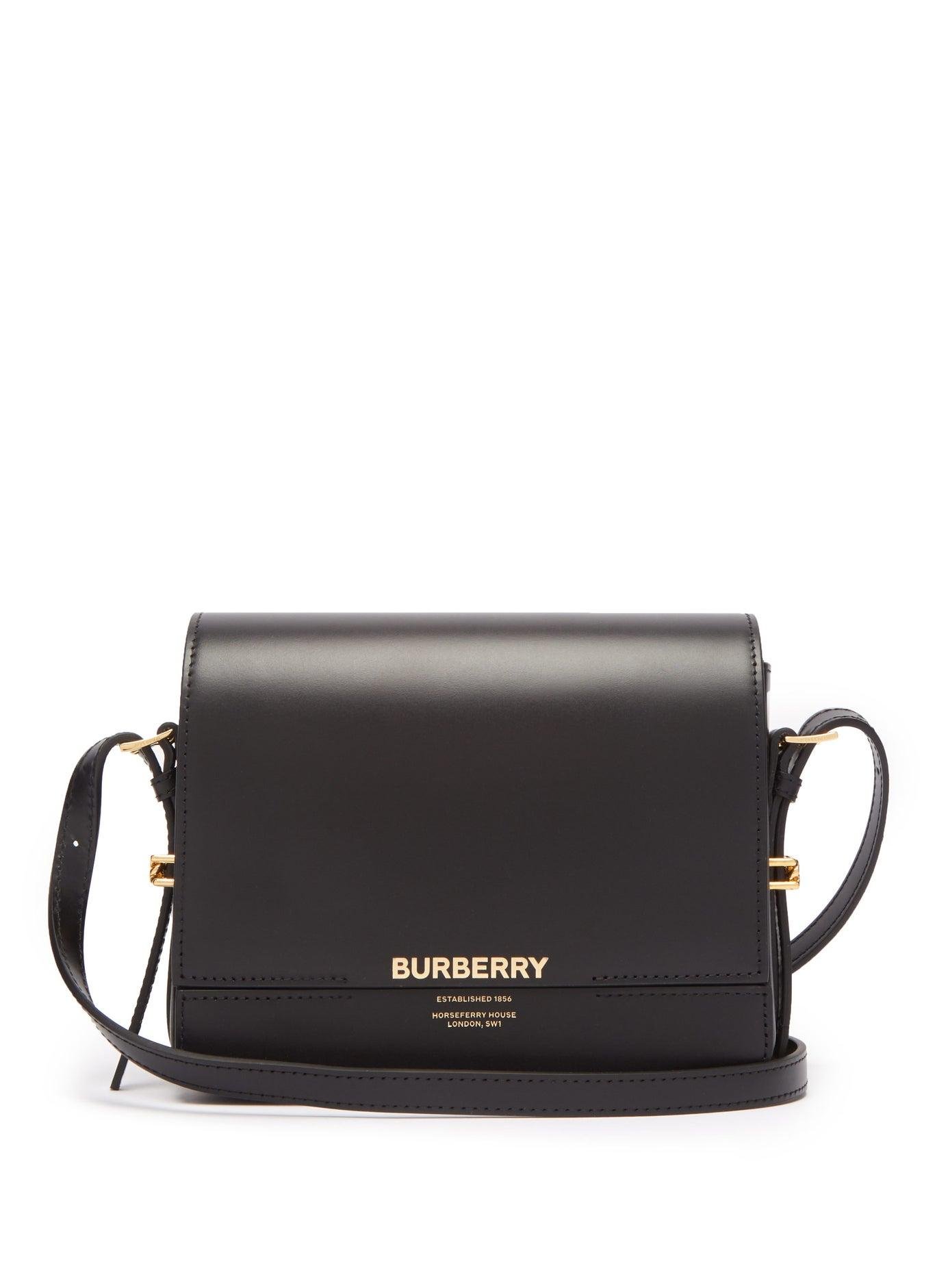 Burberry Grace Small Leather Shoulder Bag | Lyst
