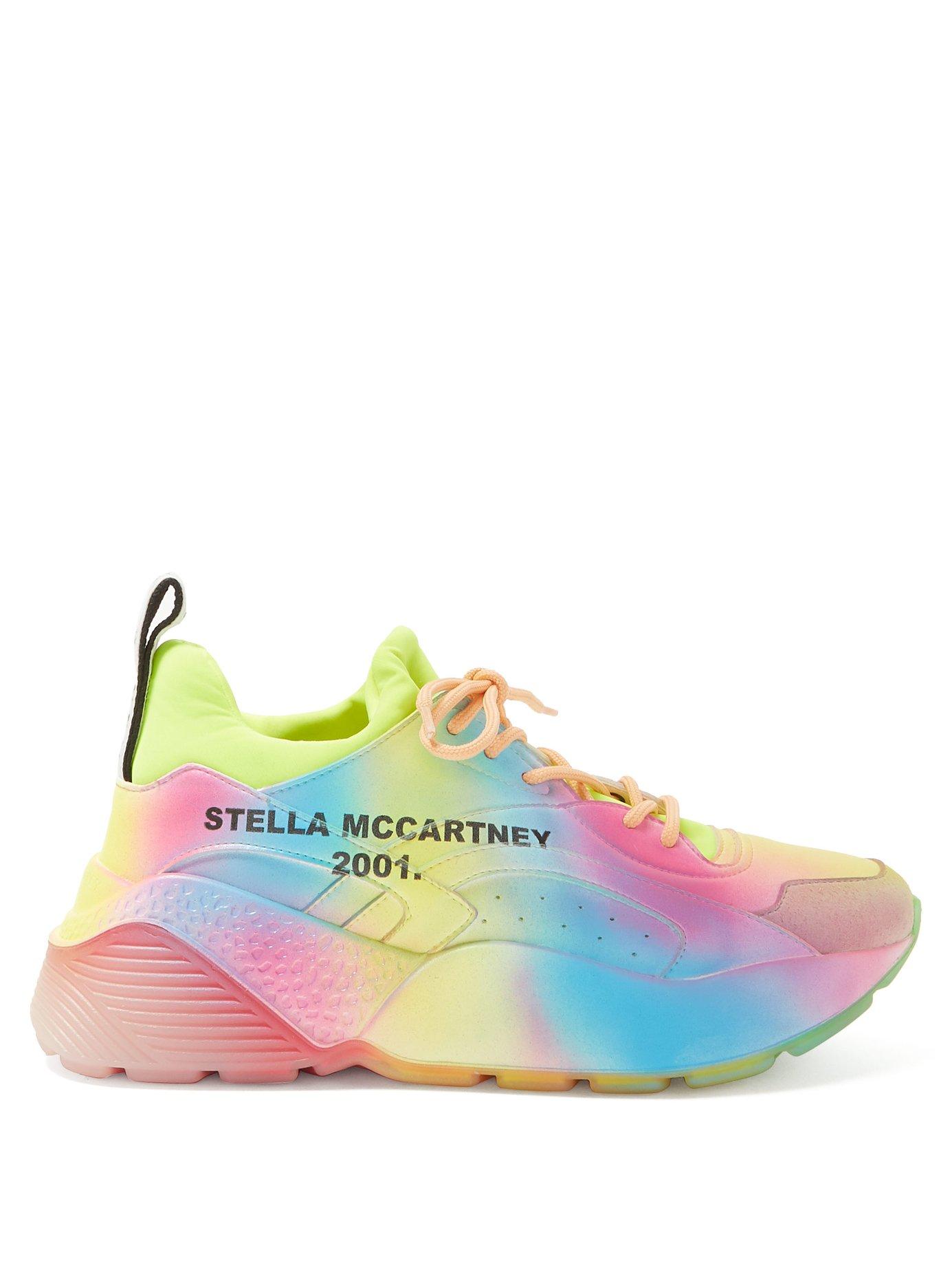 Stella McCartney Eclypse Rainbow Sneaker | Lyst