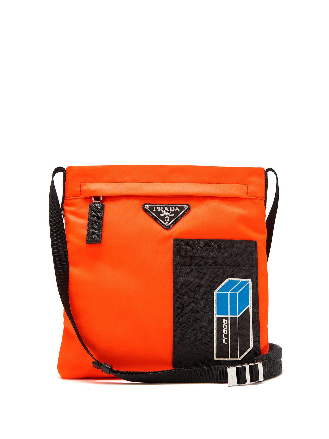 prada orange bag