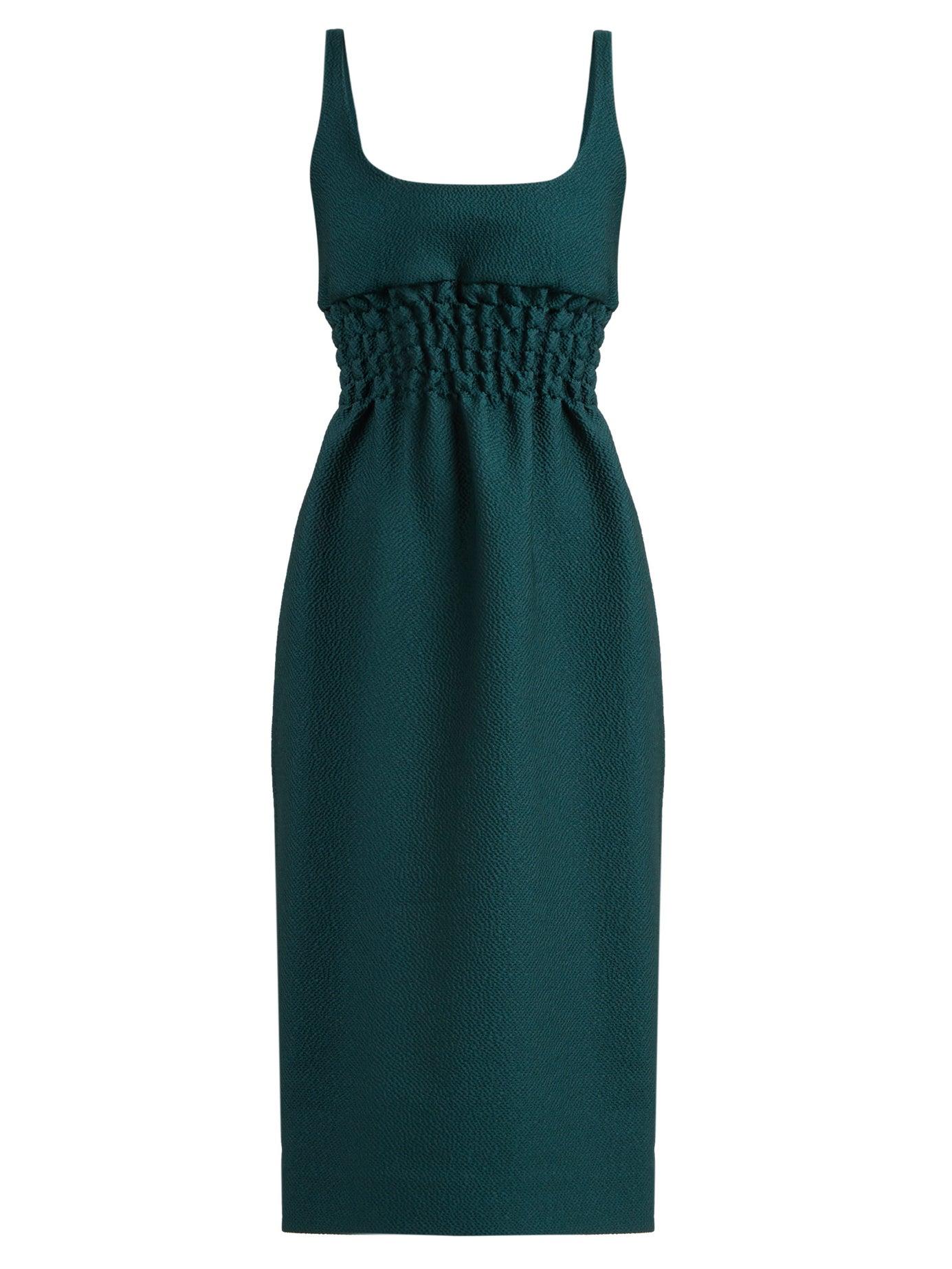 emilia wickstead dress green