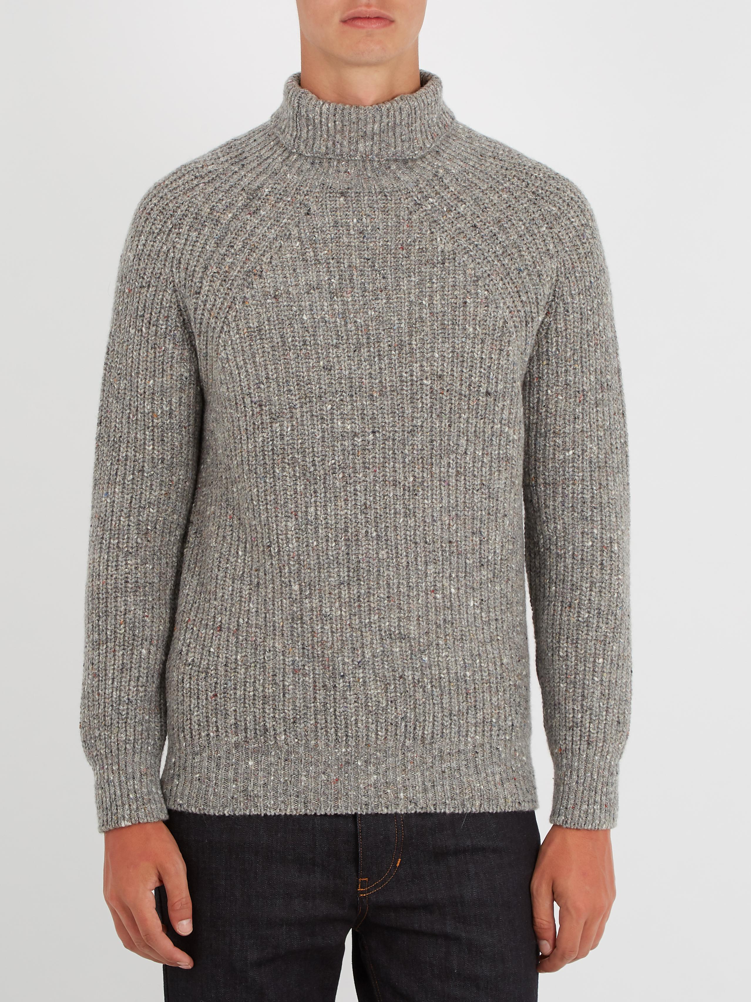 Inis MeÃ¡in Boatbuilder Wool And Cashmere-blend Sweater in 