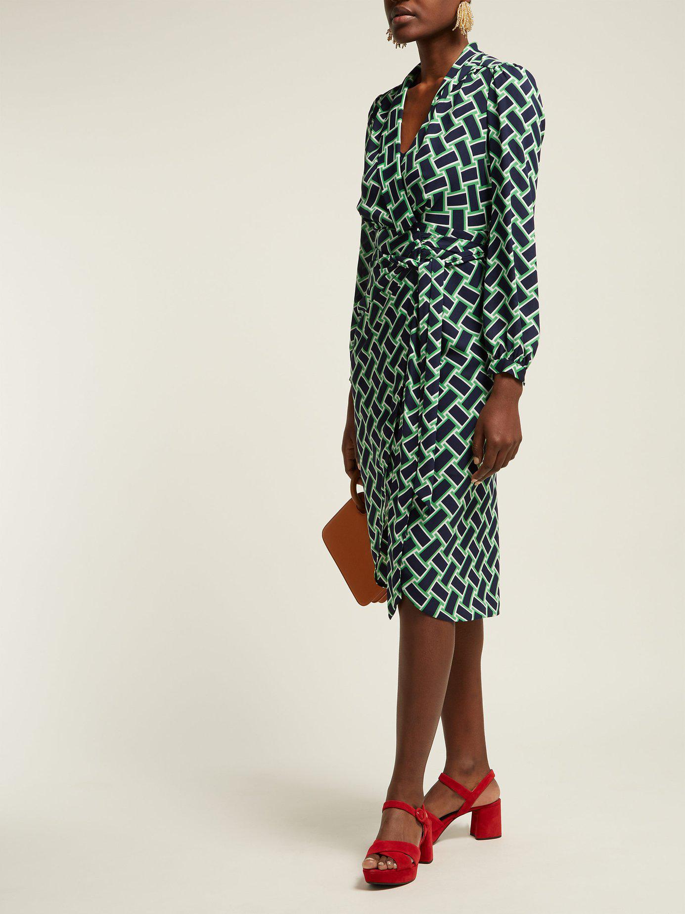 dvf carla tulip dress