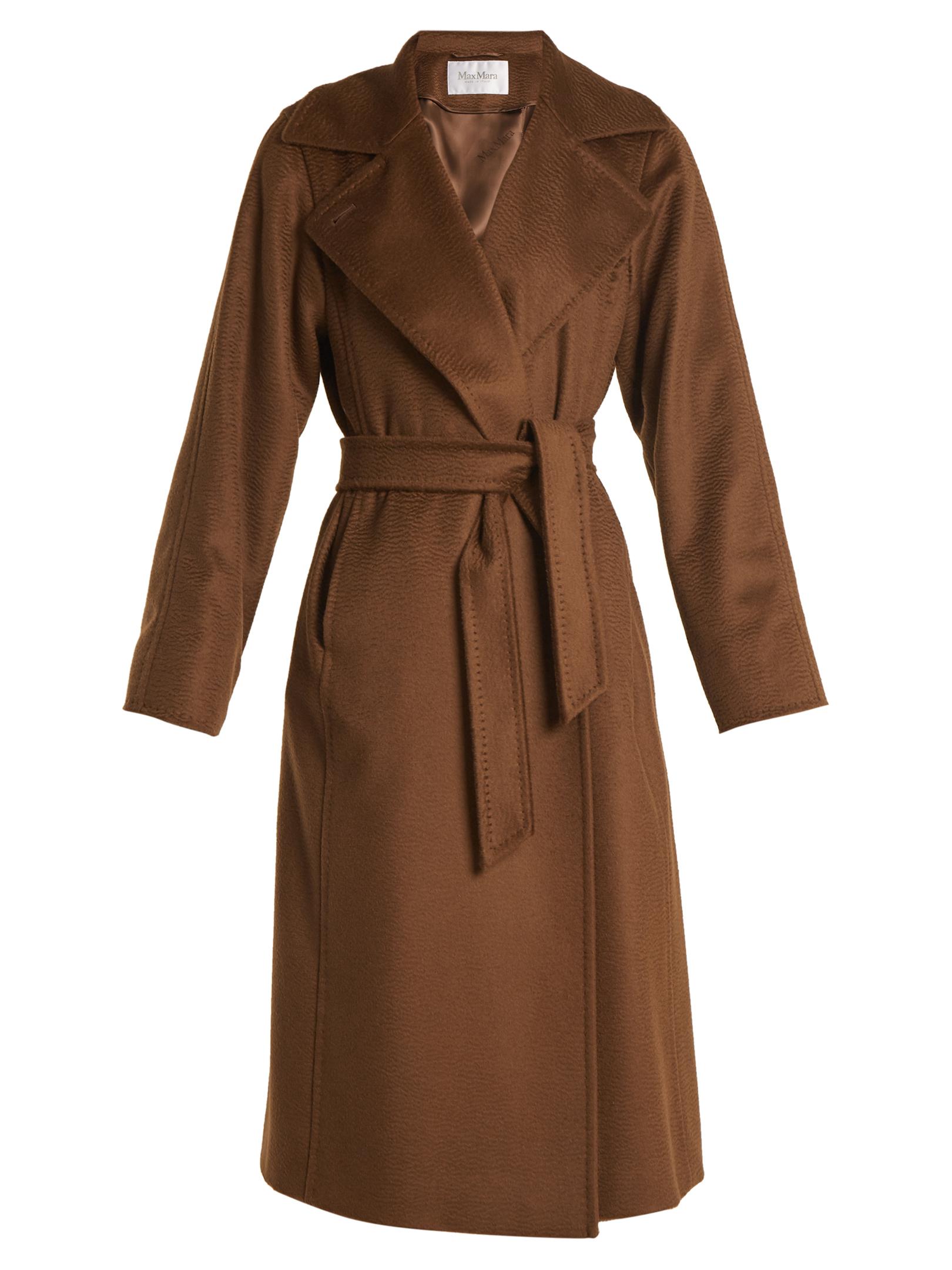 Lyst - Max Mara Manuel Coat in Brown