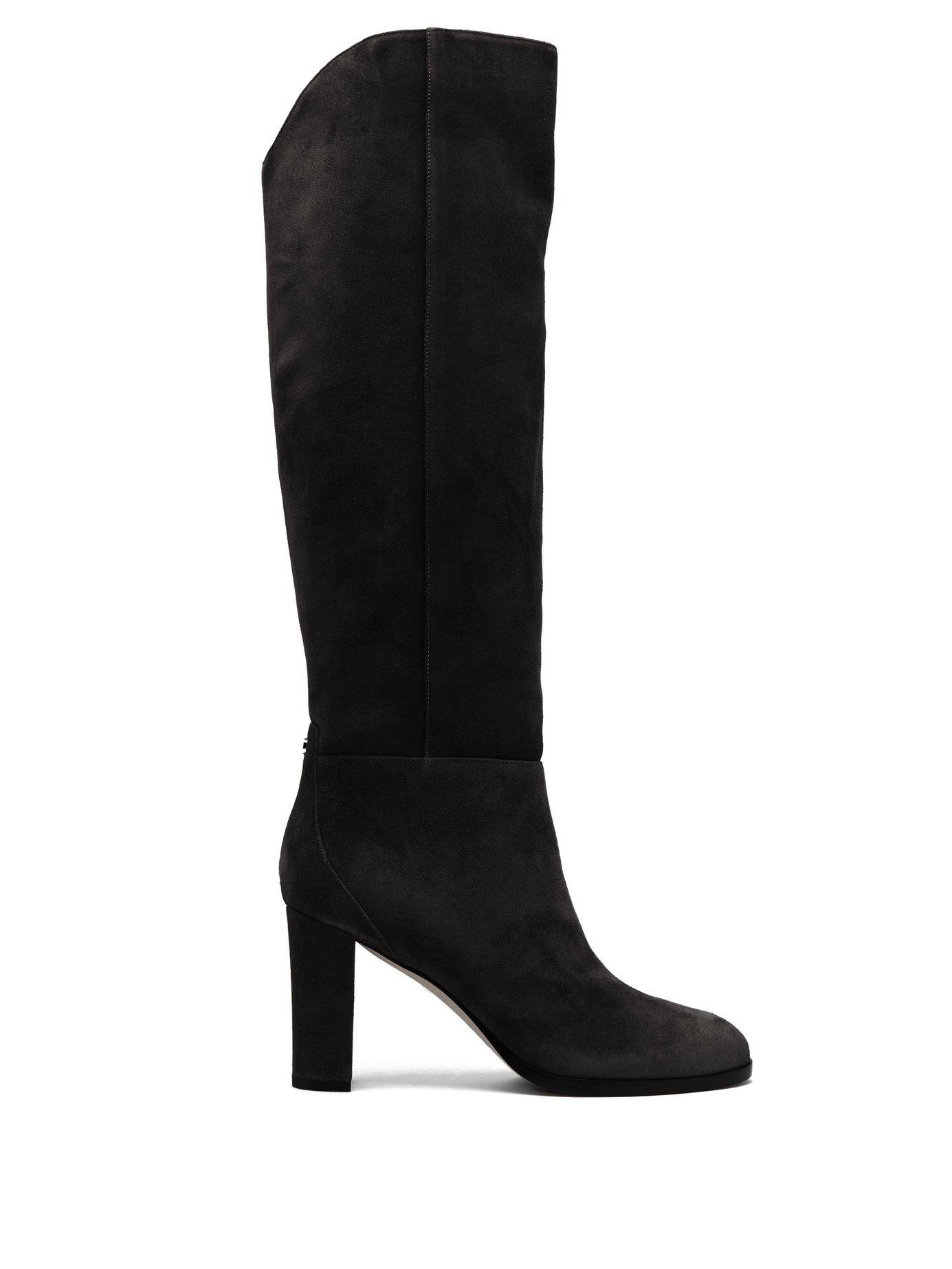 jimmy choo madalie 80 leather knee boots