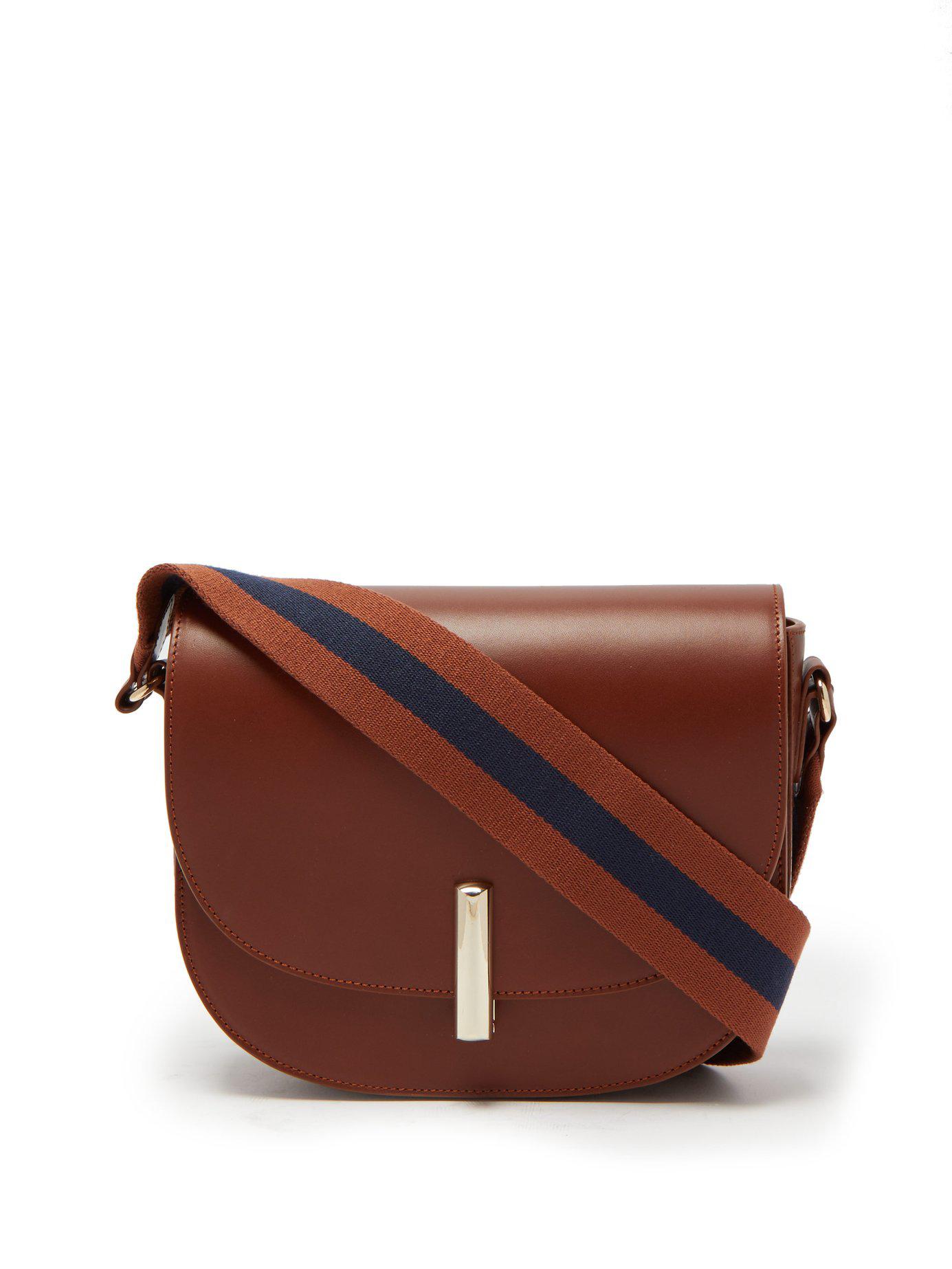 ava demi leather shoulder bag