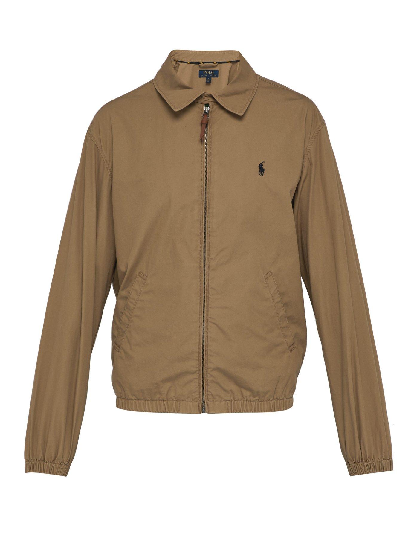 Polo Ralph Lauren Bayport Brushed Cotton Poplin Windbreaker Jacket for Men  | Lyst