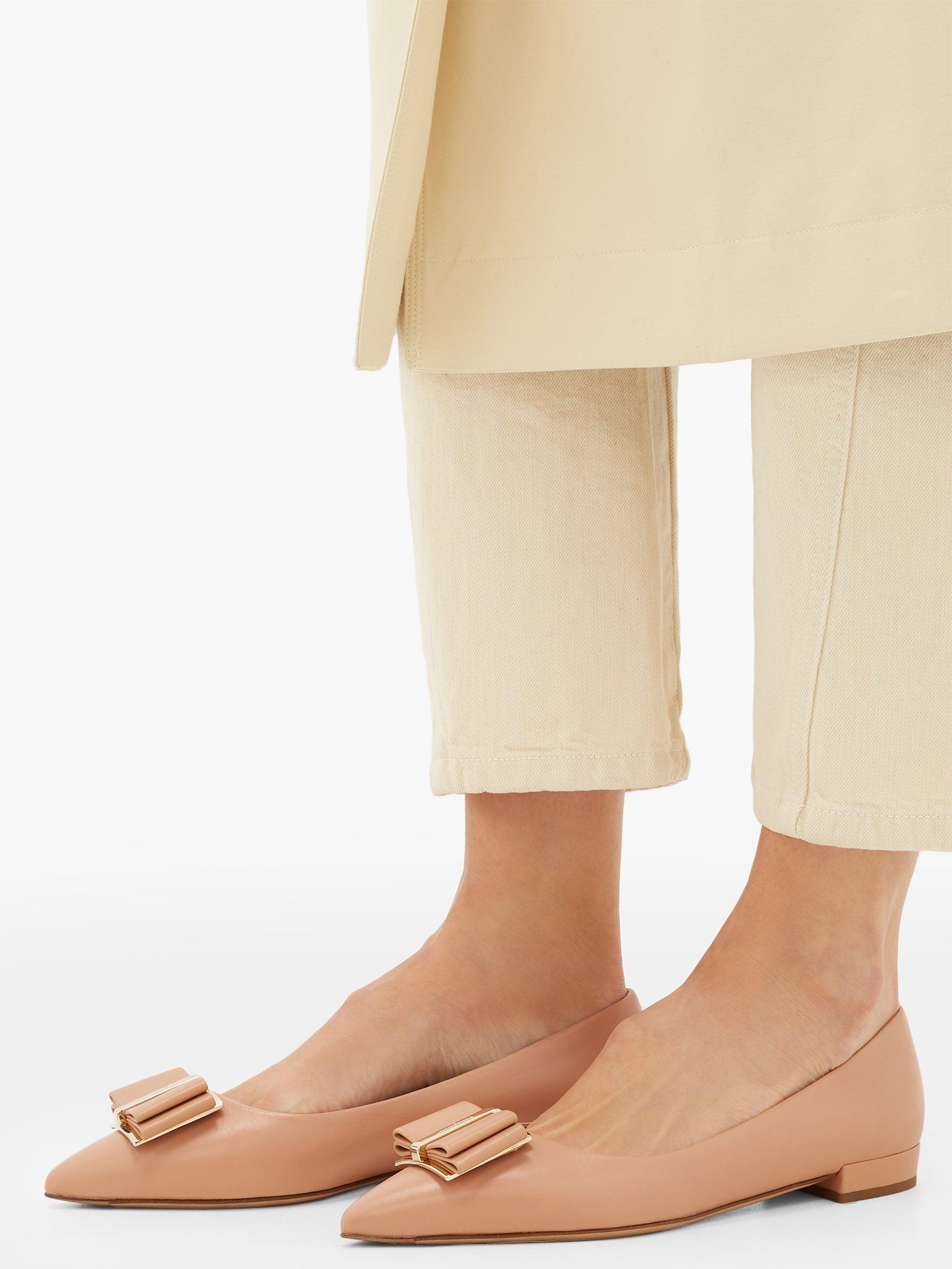 Salvatore ferragamo zeri clearance flat